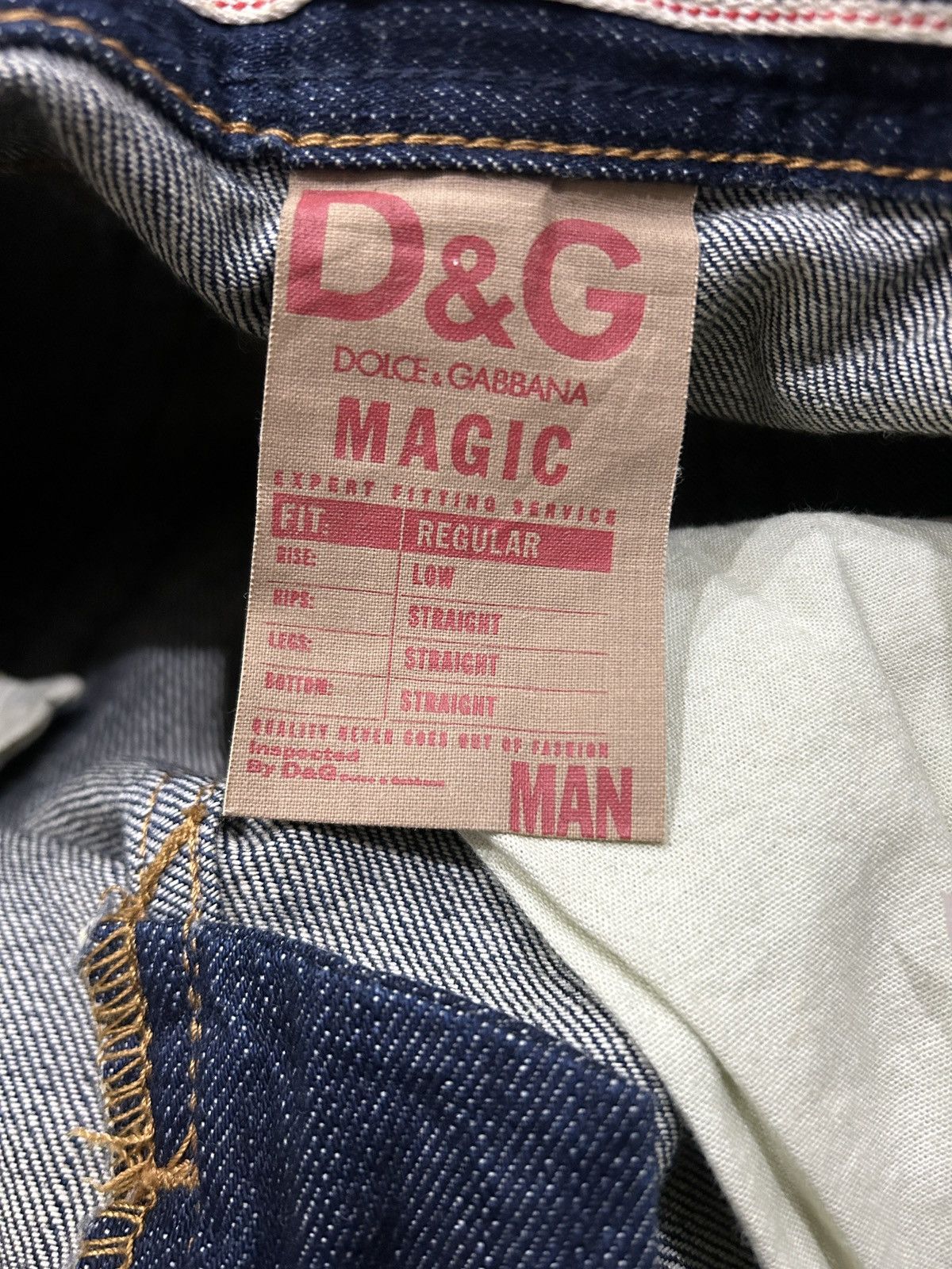 Dolce & Gabbana Vintage Dolce & Gabbana Regular Fit Jeans Size US 29 - 7 Thumbnail