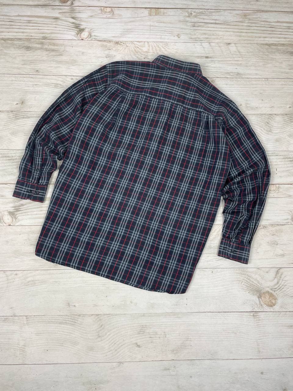 Burberry Burberrys Check Shirt Button Long Sleeve Size US XL / EU 56 / 4 - 7 Thumbnail