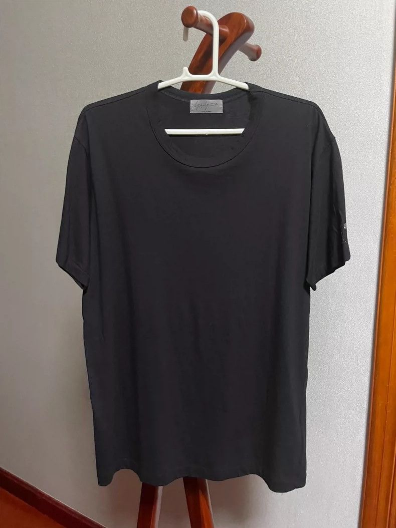 Yohji Yamamoto Yohji Yamamoto Silver Foil Short Sleeve Tee - dmc Size US S / EU 44-46 / 1 - 1 Thumbnail