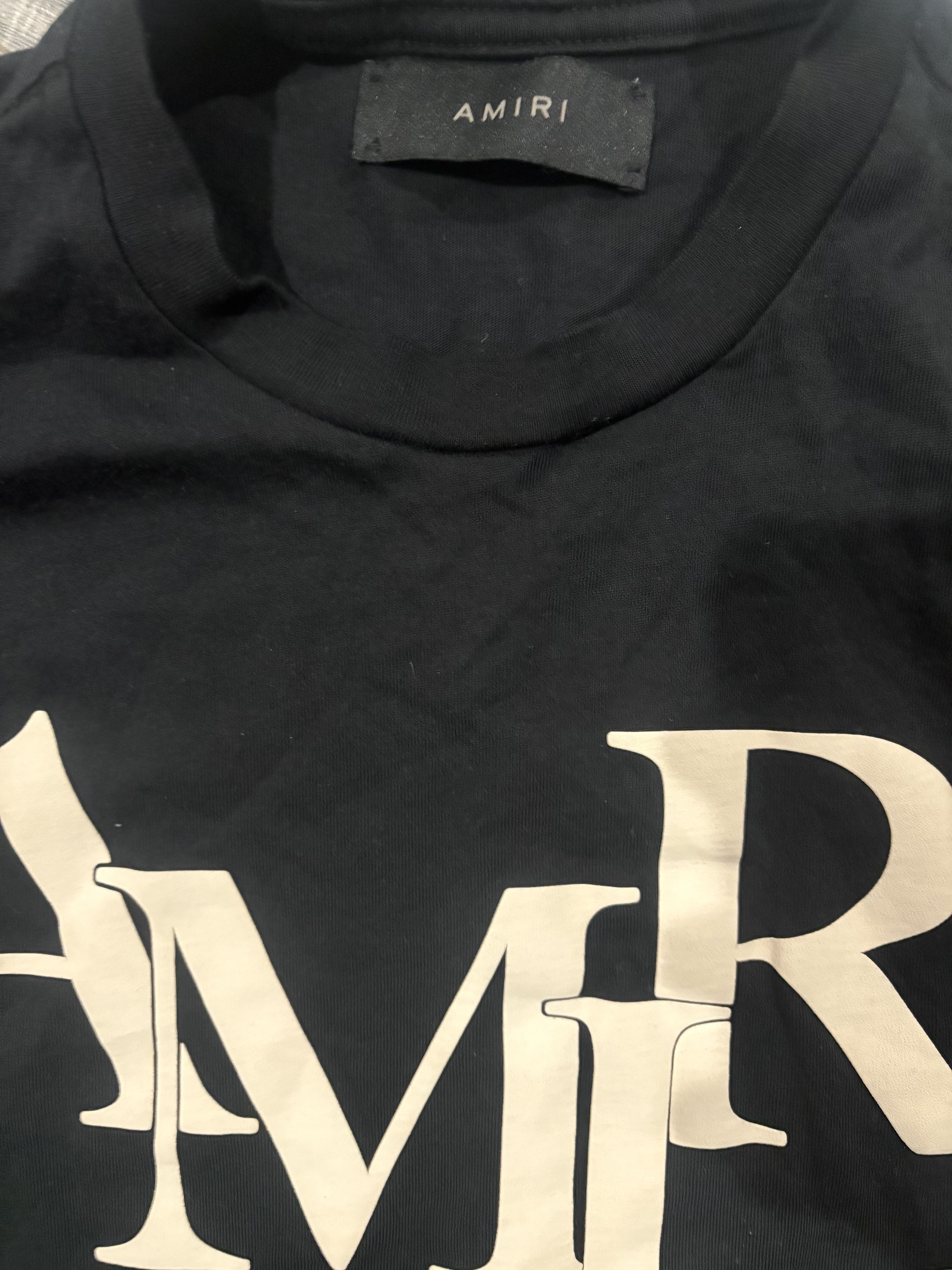Amiri Amiri staggered logo T Size US S / EU 44-46 / 1 - 3 Thumbnail