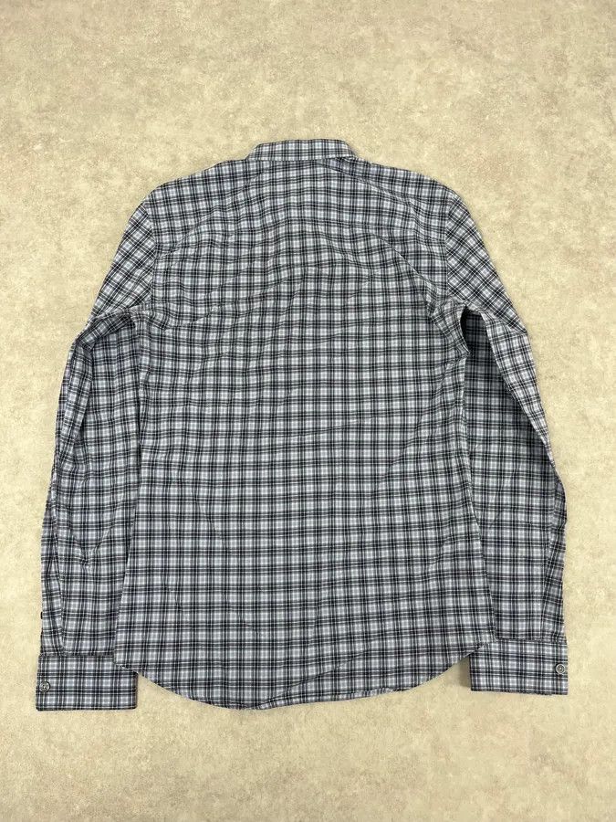 Givenchy Givenchy Blue Checkered Shirt Size US S / EU 44-46 / 1 - 6 Thumbnail
