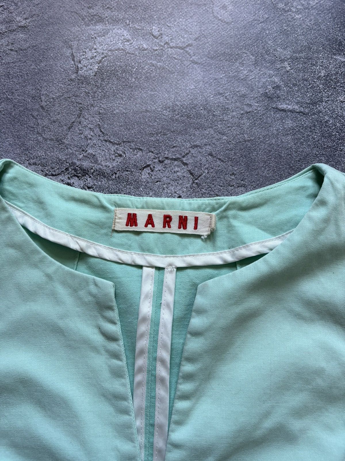 Marni Vintage Marni Luxury Women’s Blazer Jacket Size 40 Rare Size S / US 4 / IT 40 - 8 Thumbnail