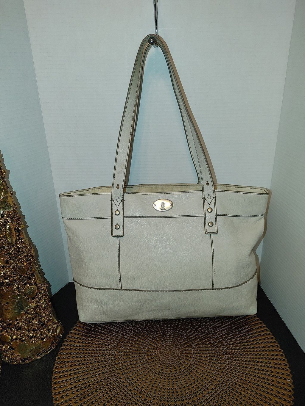 Fossil Fossil Leather Tote Size ONE SIZE - 1 Thumbnail