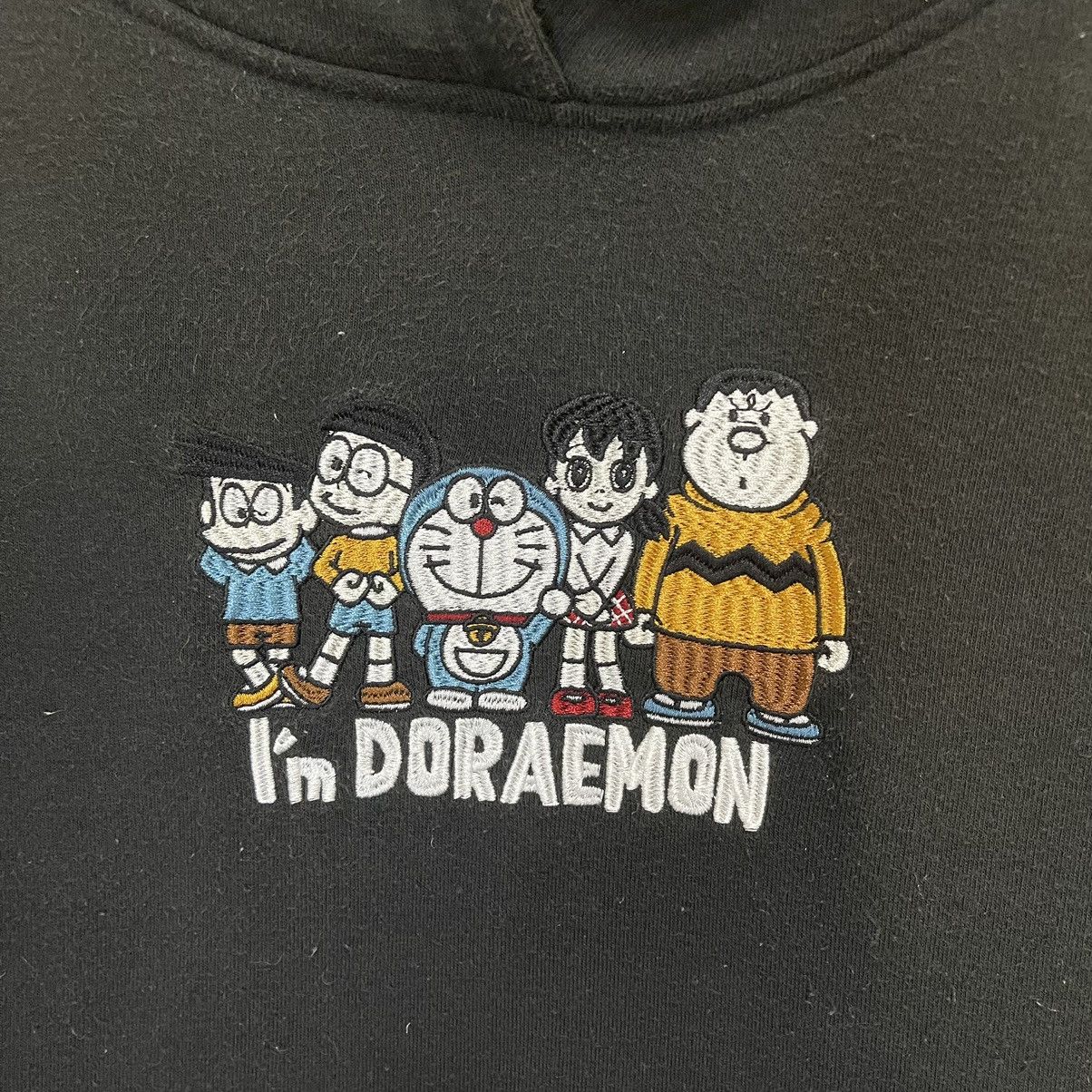 Anime I AM DOREAMON BIG LOGO PULLOVER HOODIE Size US M / EU 48-50 / 2 - 5 Thumbnail