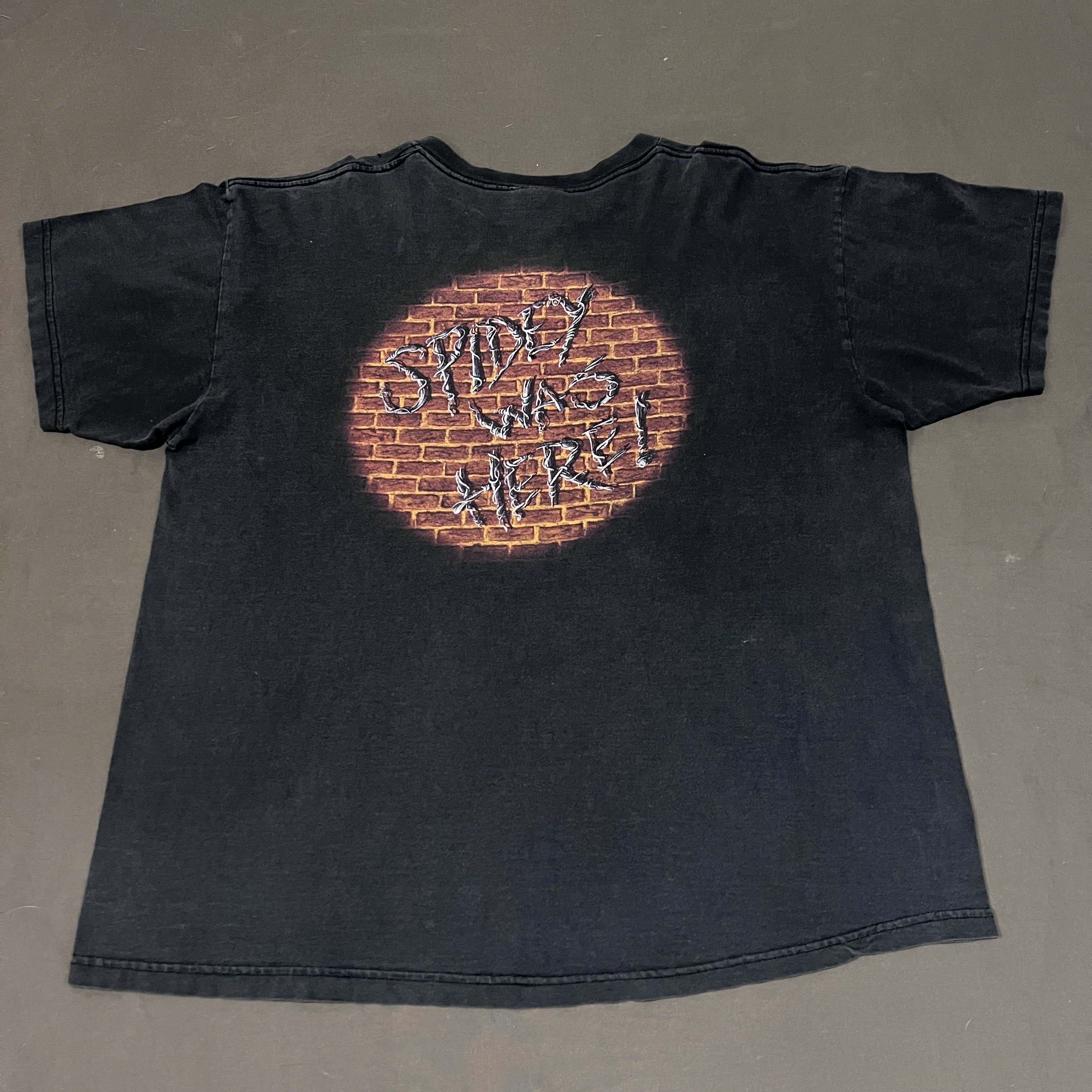 Marvel Comics Vintage 90s Spider-Man Movie Promo Tee 2XL Faded Size US XXL / EU 58 / 5 - 8 Thumbnail
