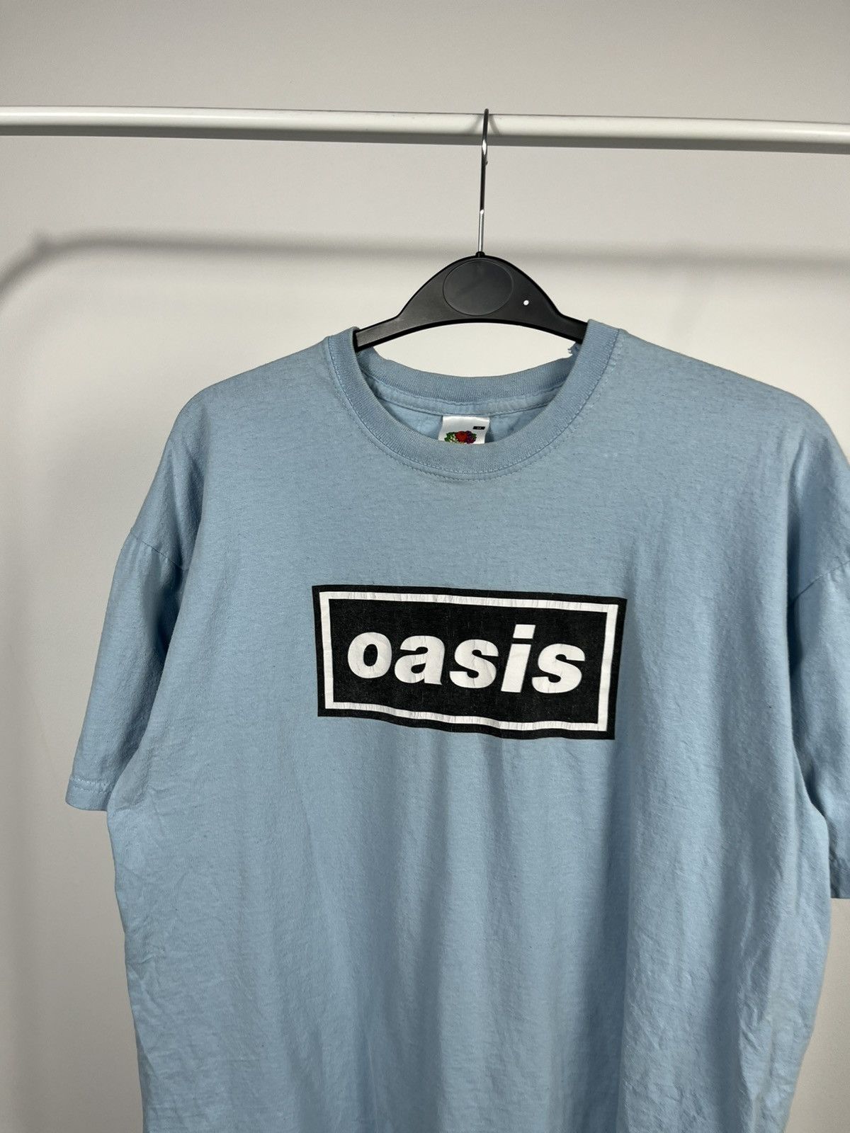Other Oasis Band Logo T Shirt Blue Fruit of the Loom Size M Size US M / EU 48-50 / 2 - 3 Thumbnail