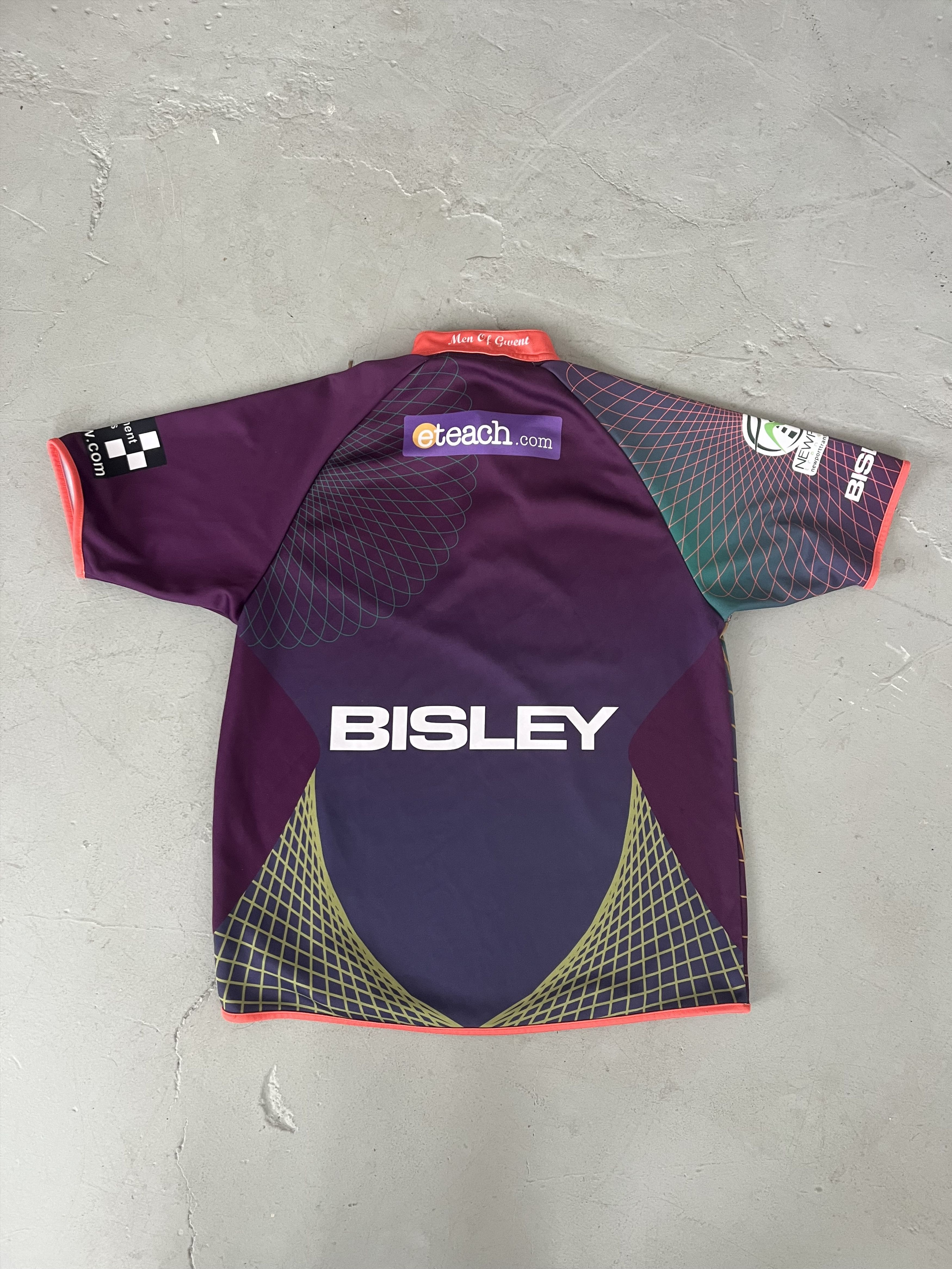 Vintage Newport gwent dragons Gilbert short sleeve rugby jersey Size US L / EU 52-54 / 3 - 4 Thumbnail