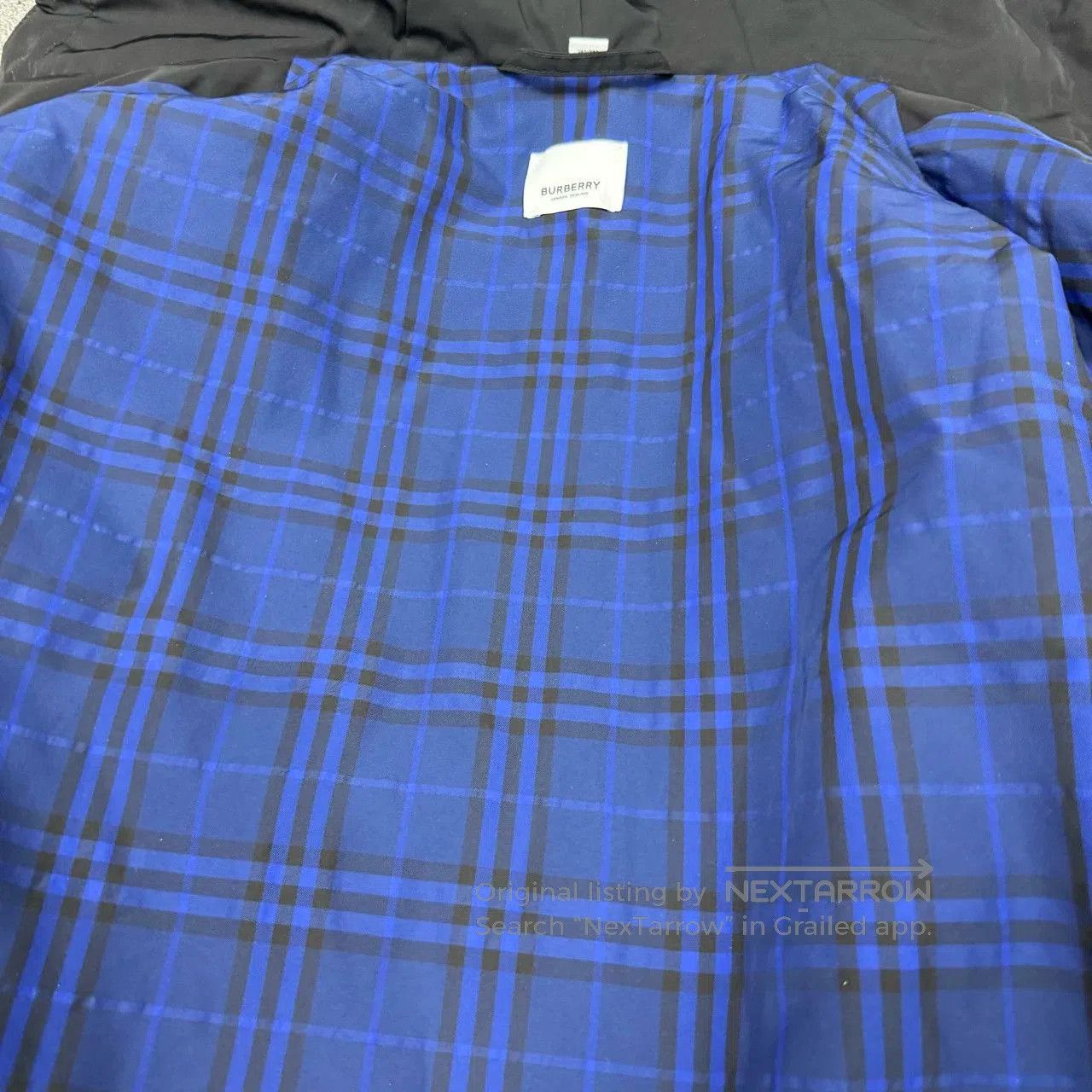 Burberry Burberry Black Check Lining Jacket. Size US M / EU 48-50 / 2 - 3 Thumbnail