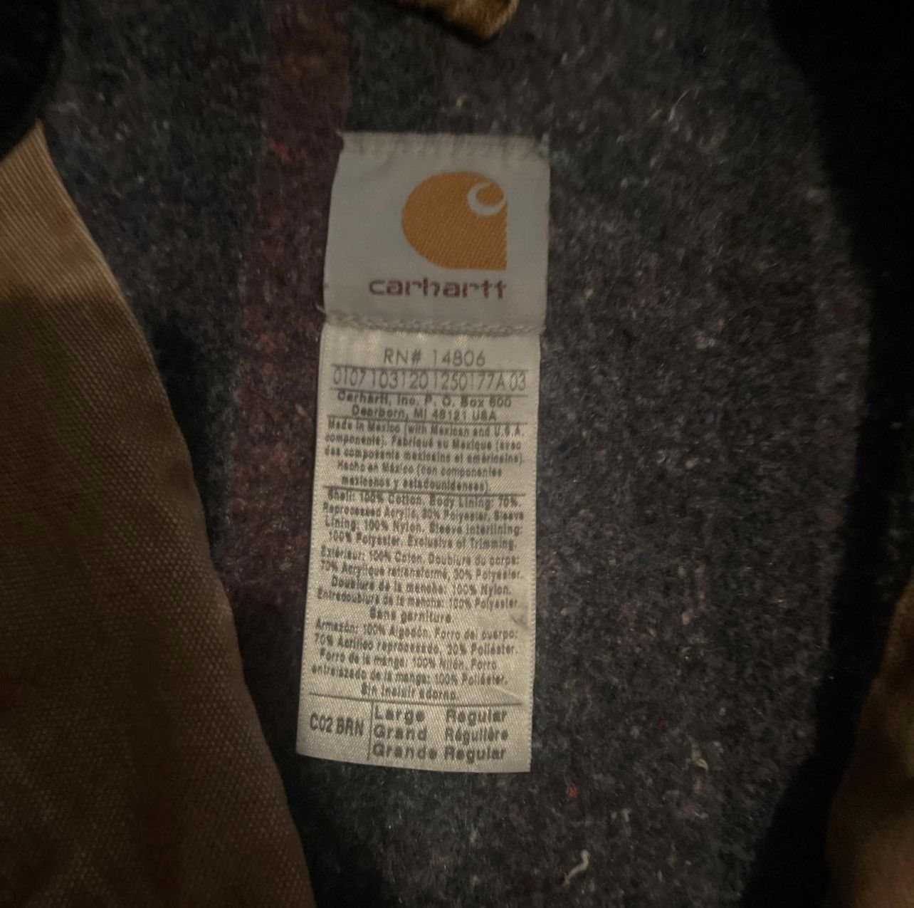 Carhartt Carhartt Detroit Jacket Size US L / EU 52-54 / 3 - 5 Thumbnail