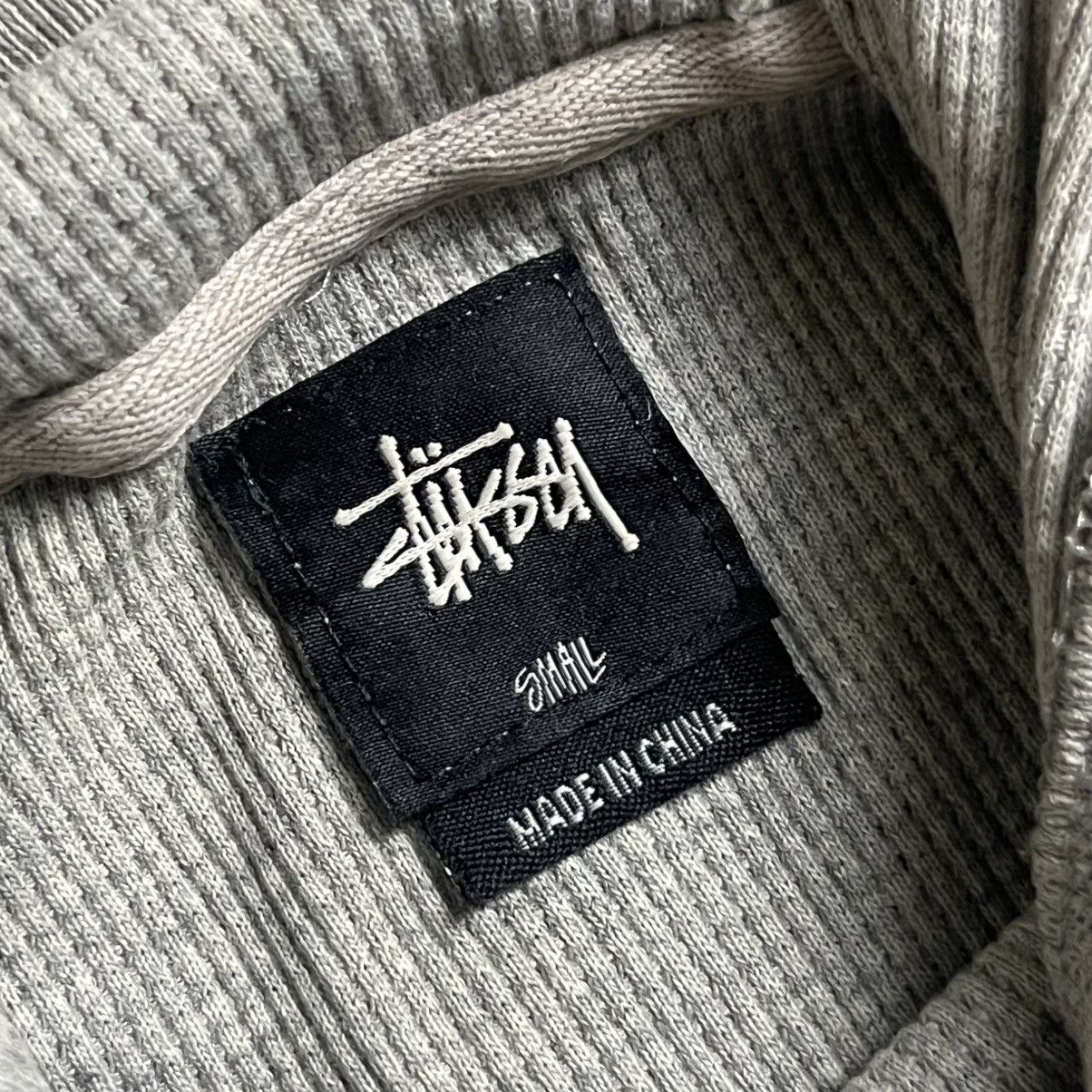 Stussy 🔥RARE🔥00s Stussy Thrashed hoodie Gray Size US S / EU 44-46 / 1 - 11 Thumbnail