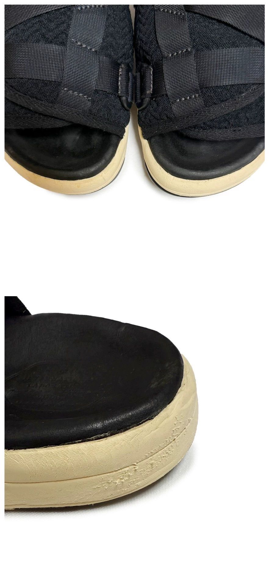 Visvim visvim 19ss spot christo knit wave leather sole M 42-43 Size US 9 / EU 42 - 9 Thumbnail