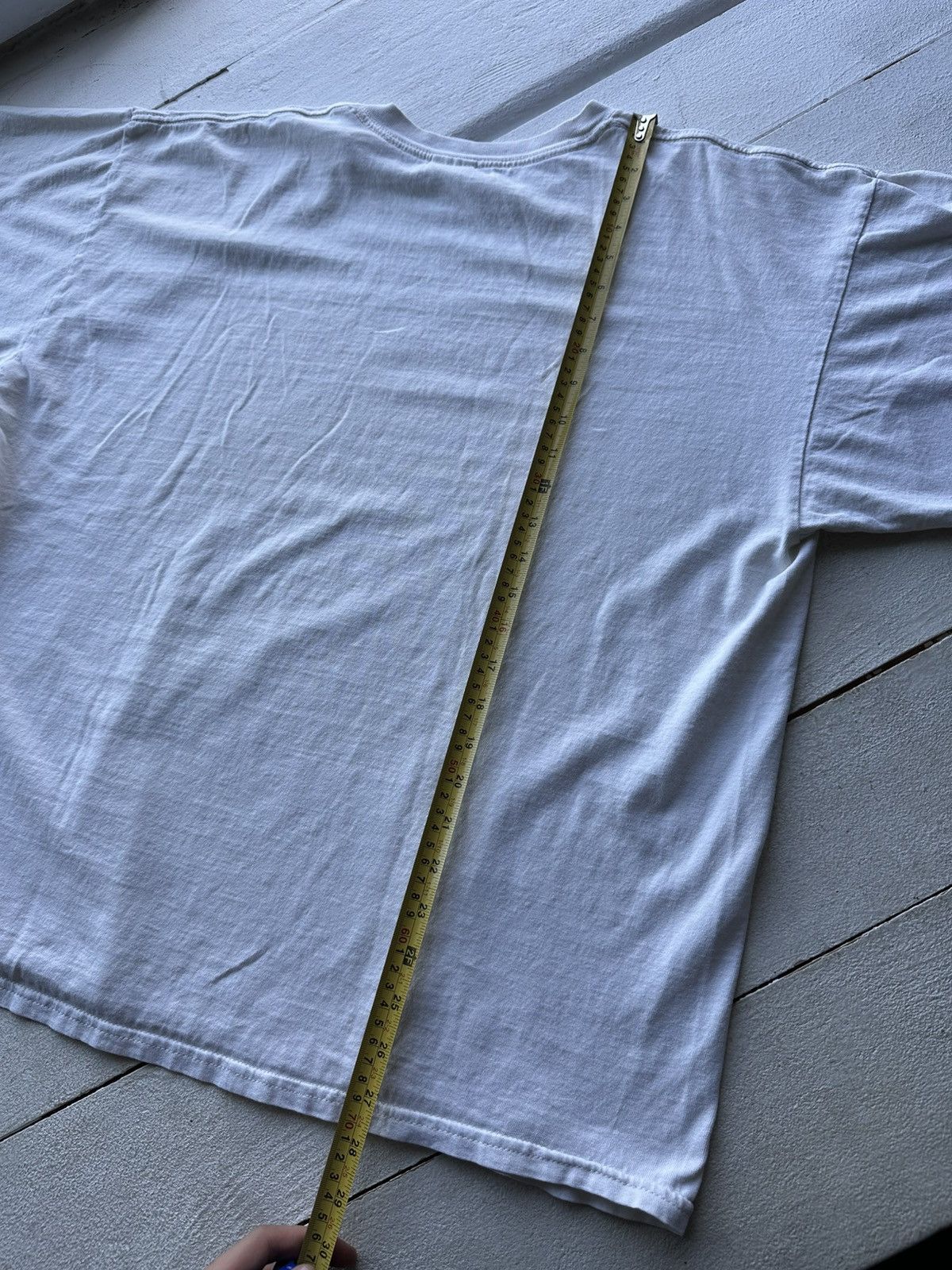 🚨LEONARDO DA VINCI BIG LOGO VINTAGE TEE WHITE