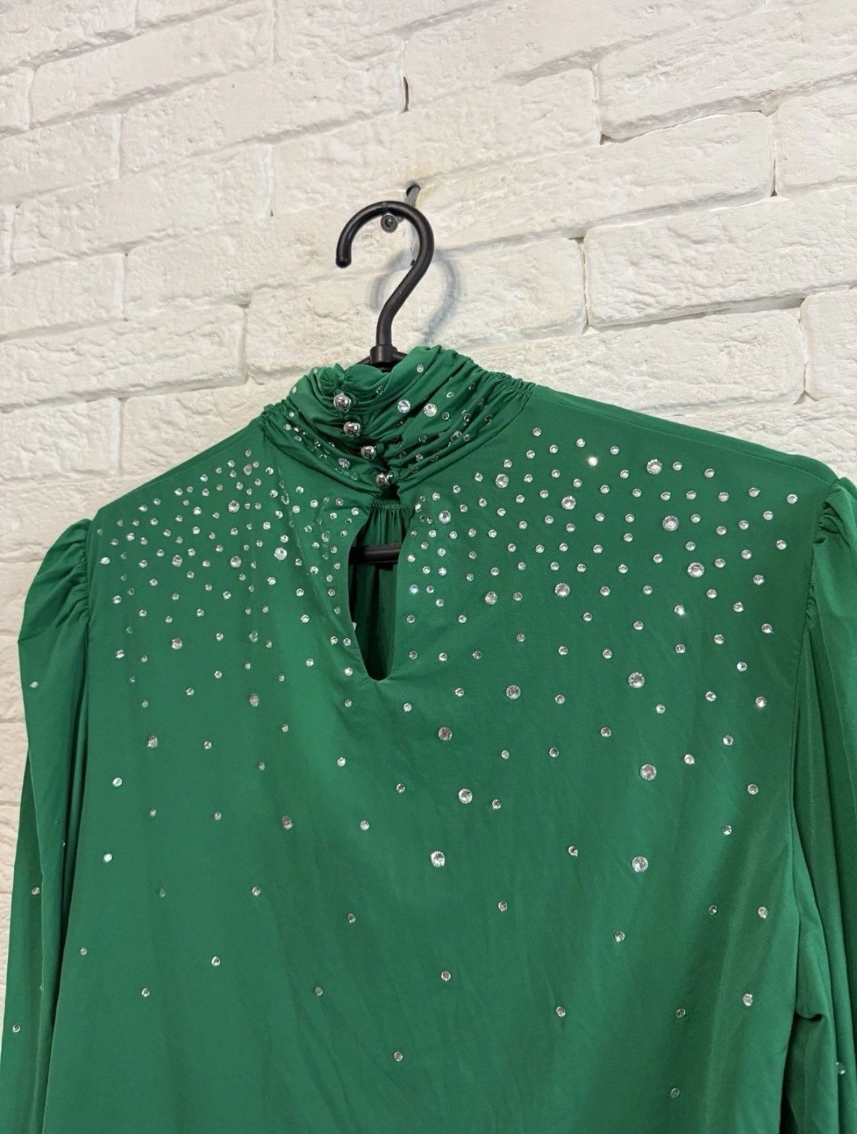 H&M × Paco Rabanne Paco Rabanne x HM Brand New Top Blouse With Rhinestones Sz M Size M / US 6-8 / IT 42-44 - 10 Thumbnail