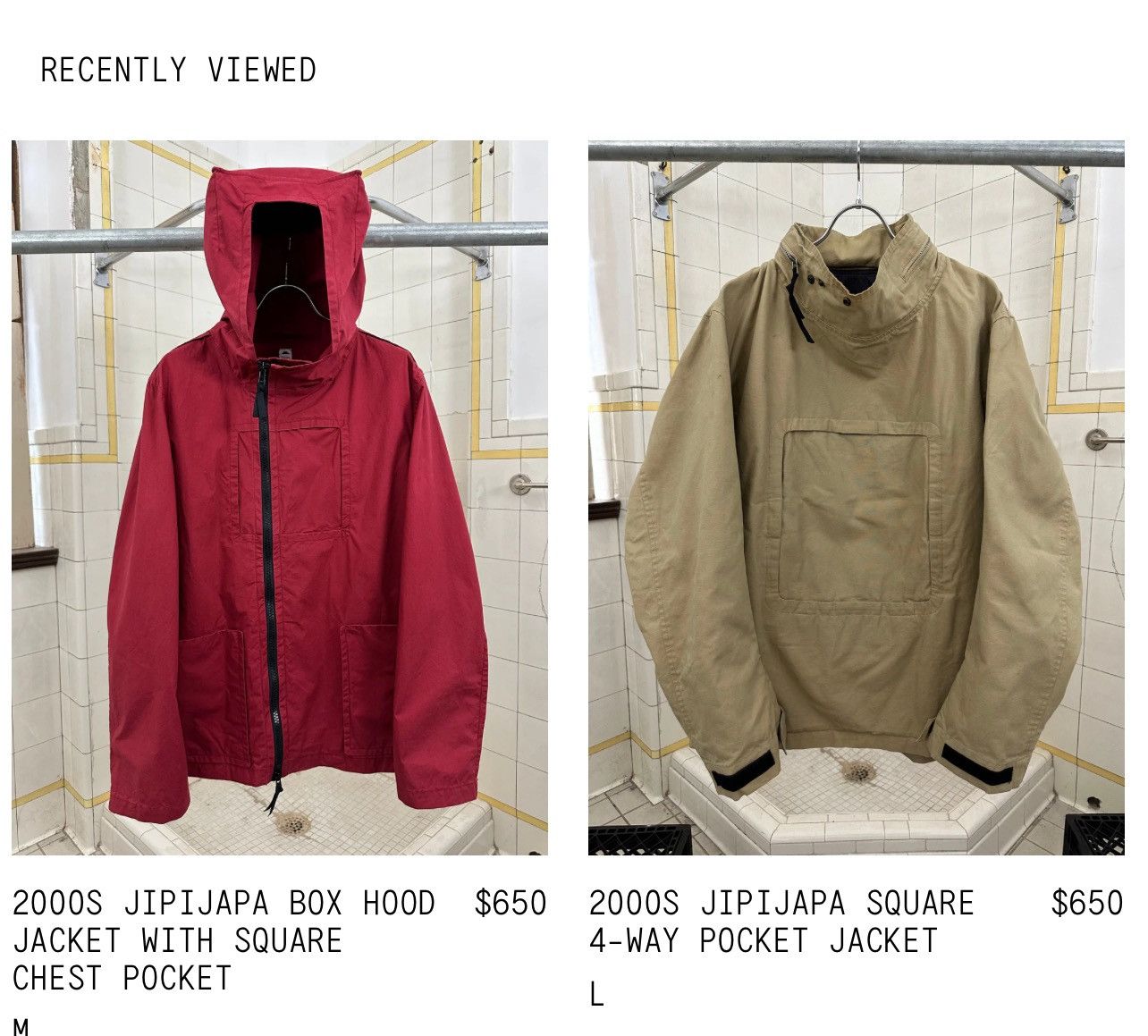 Japanese Brand 2000s Jipijapa rip stop hoodie size 2 Size US L / EU 52-54 / 3 - 10 Thumbnail