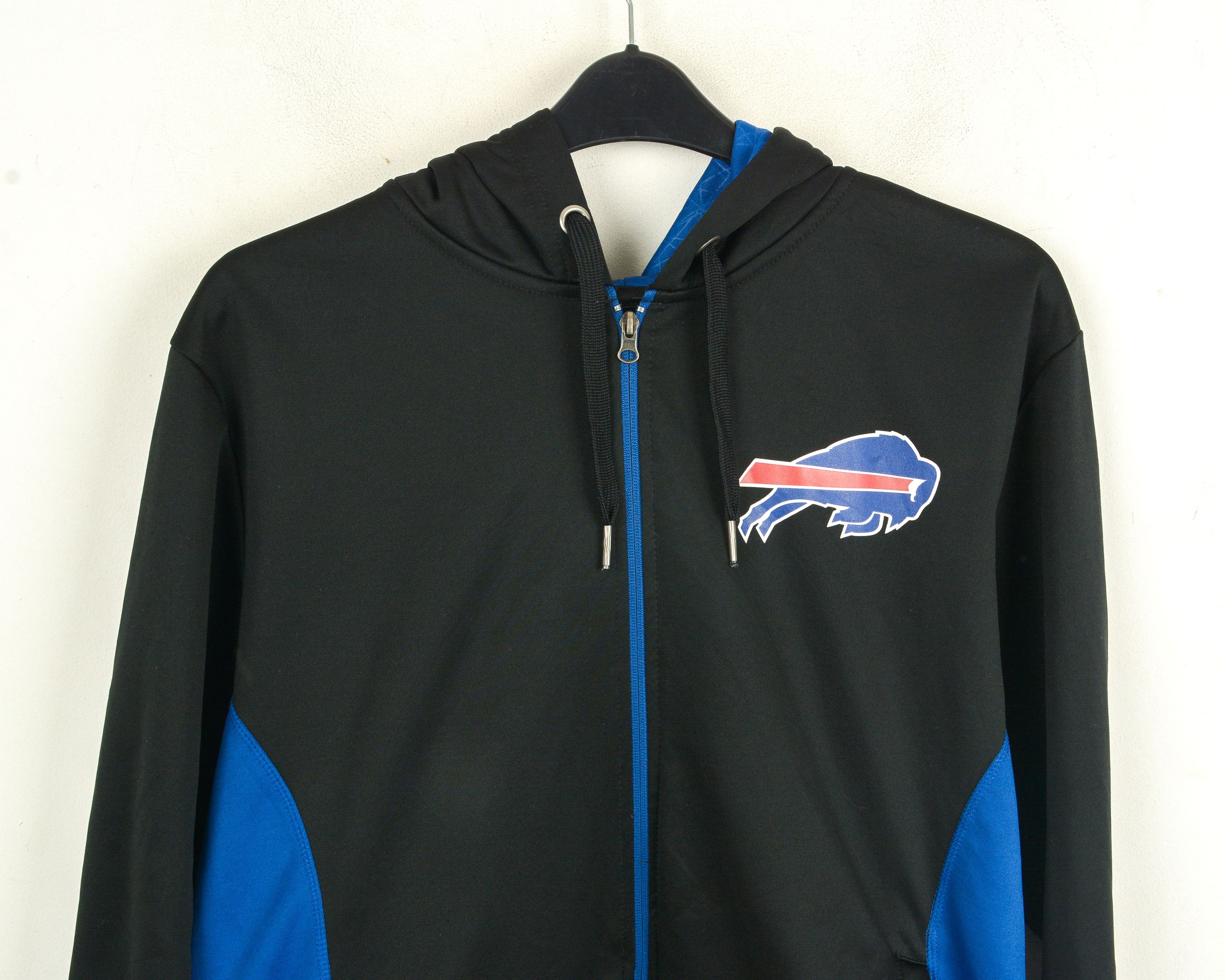 Majestic Buffalo Bills Hoodie men L Sweatshirt Jumper Jacket NFL zip Size US L / EU 52-54 / 3 - 2 Thumbnail