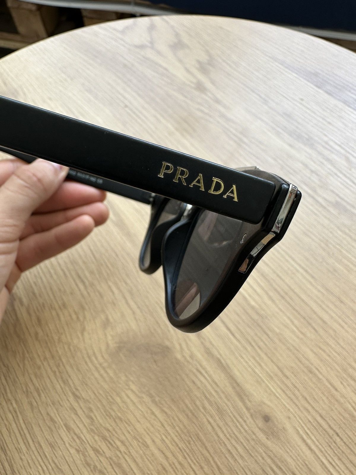 Miu Miu × Prada Prada black sunglasses OS Women PR8502 Size ONE SIZE - 7 Thumbnail
