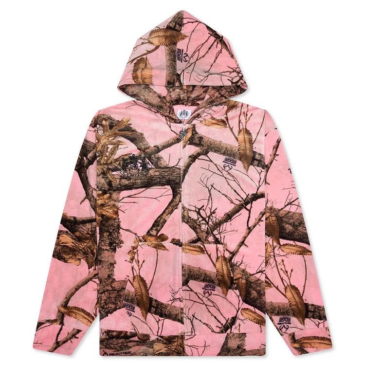 Pleasures Realtree Velour Hoodie Size US XL / EU 56 / 4 - 1 Thumbnail