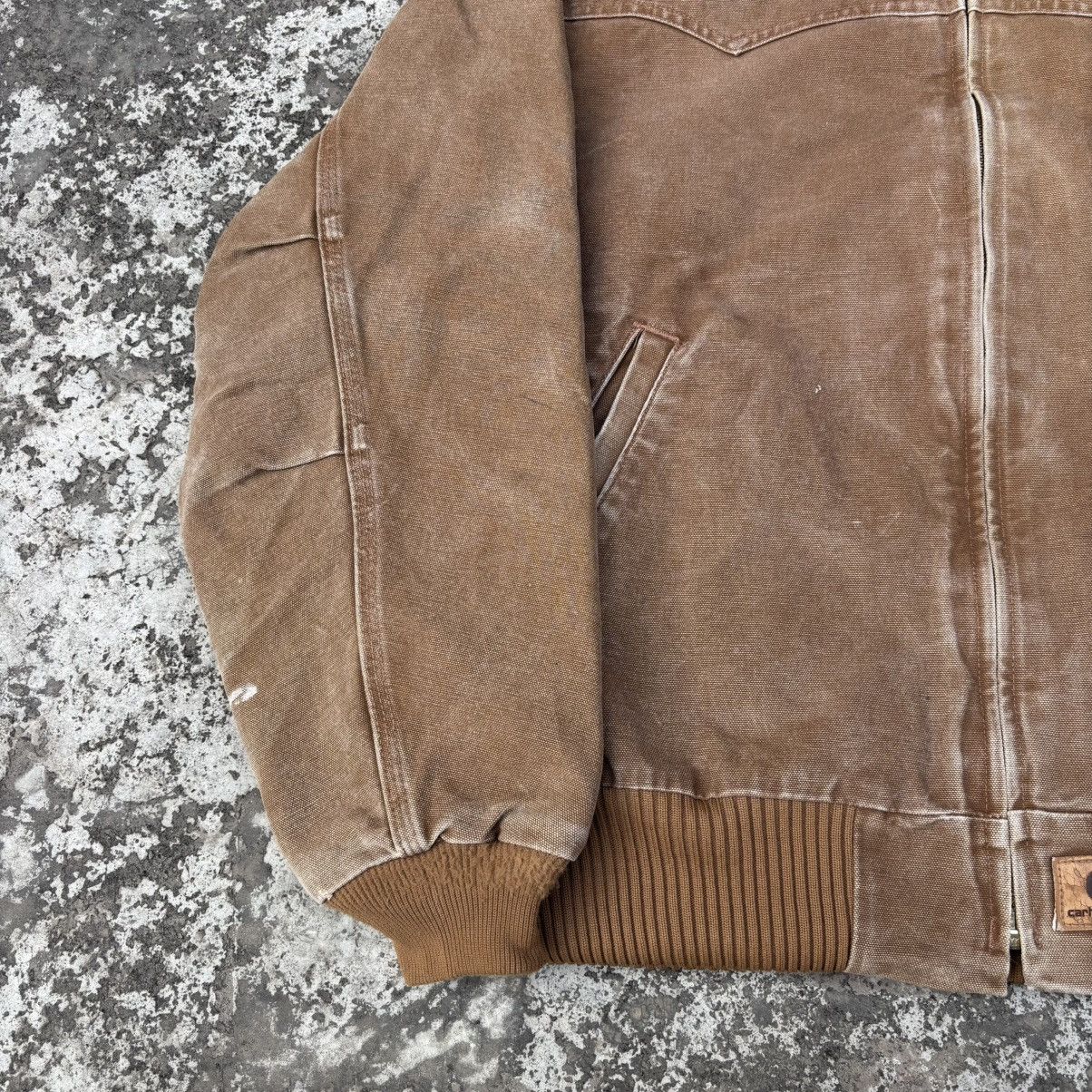 Carhartt Vintage Carhartt Santa fe jacket Sun-faded J14 BRN Size US L / EU 52-54 / 3 - 4 Thumbnail