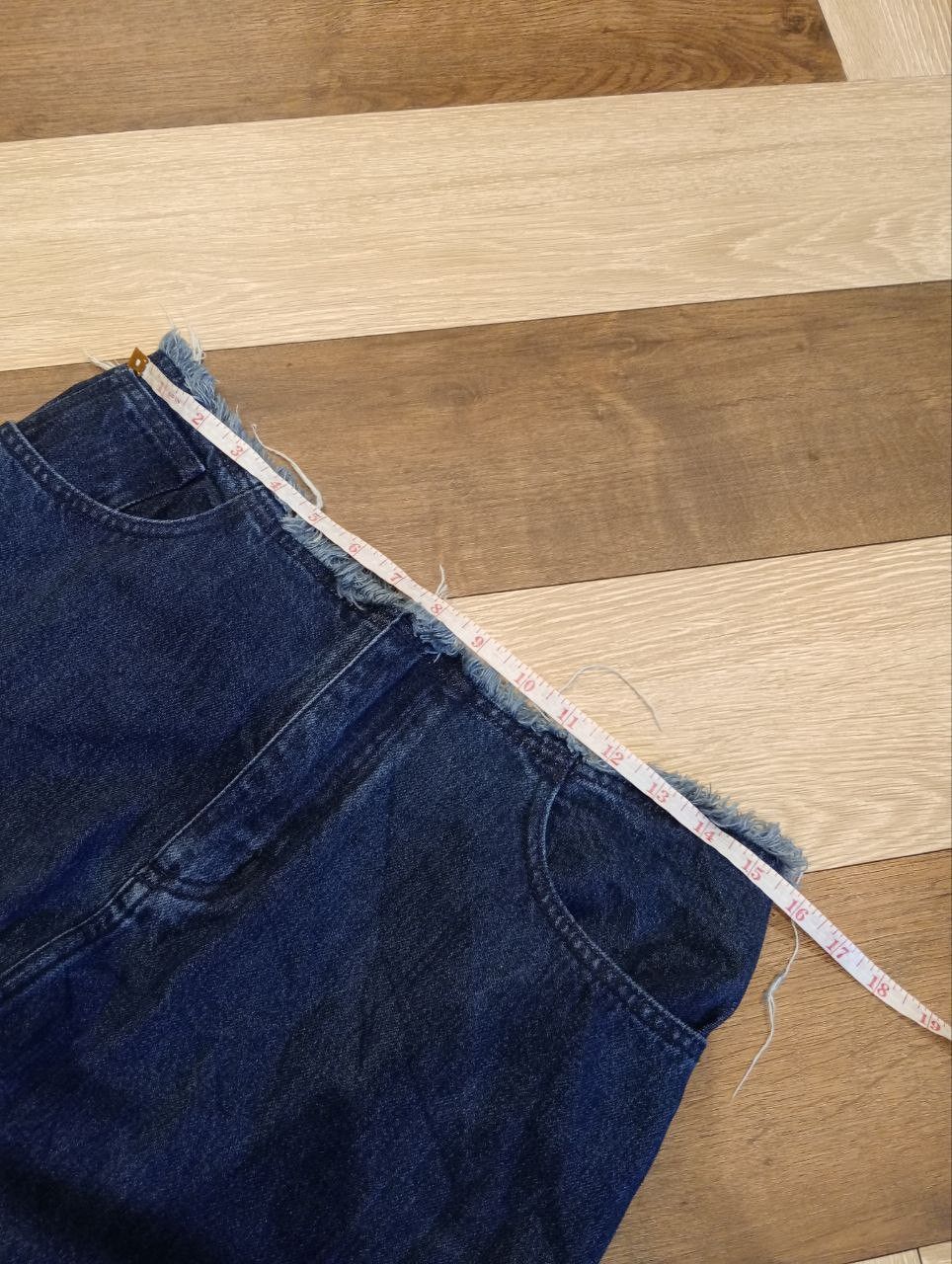 Marques'Almeida MARQUES ALMEIDA INDIGO DENIM ASYMMETRIC SKIRT Size 27" / US 4 / IT 40 - 19 Thumbnail