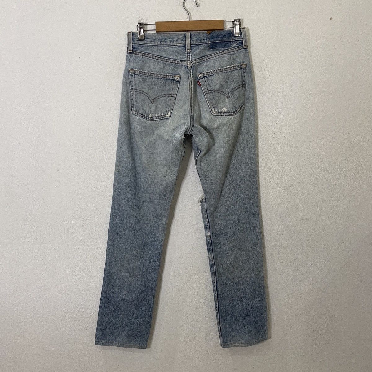 Levi's Vintage 90s Levis Distressed Denim Jeans Size 28" / US 6 / IT 42 - 8 Thumbnail