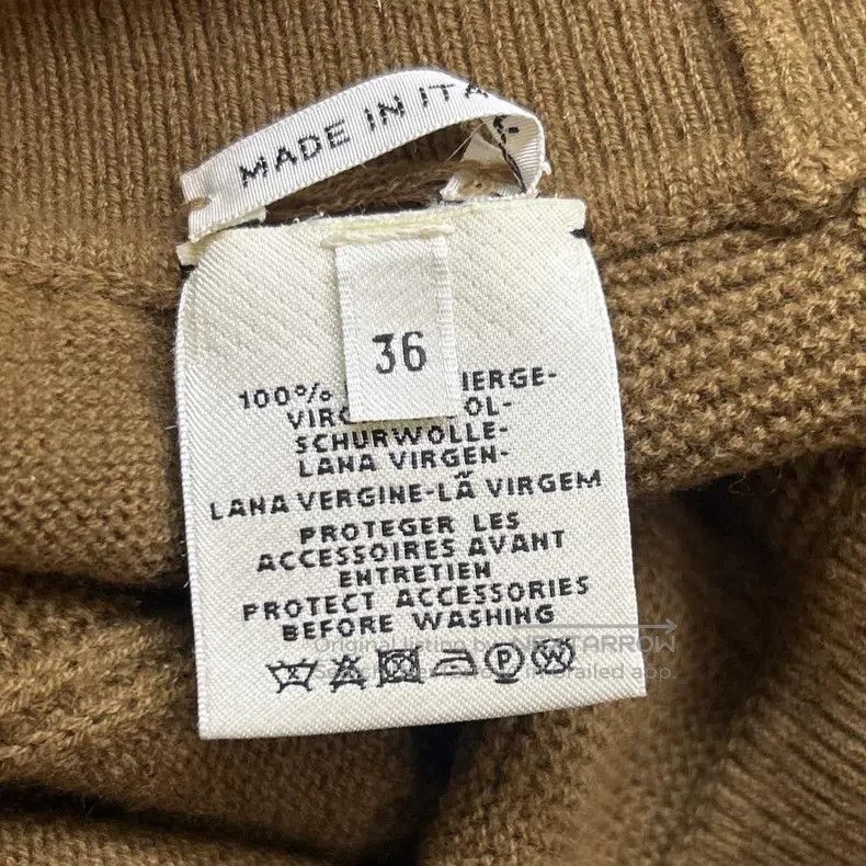 Hermes Hermes Wool solid color drawstring trousers Size 24" / US 00 / IT 34 - 6 Thumbnail