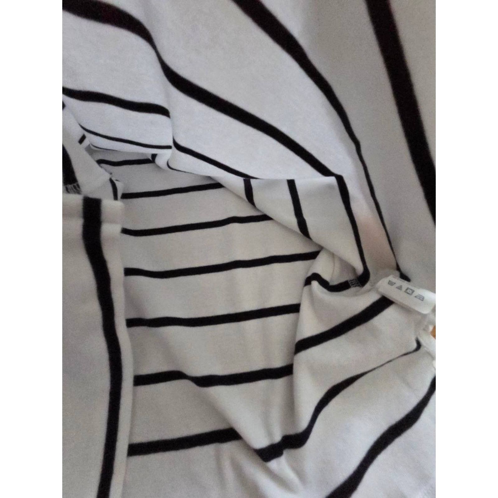 Nautica Nautica Womens Breton Striped 3/4 Sleve Pure Shirt S A001557 Size S / US 4 / IT 40 - 6 Thumbnail
