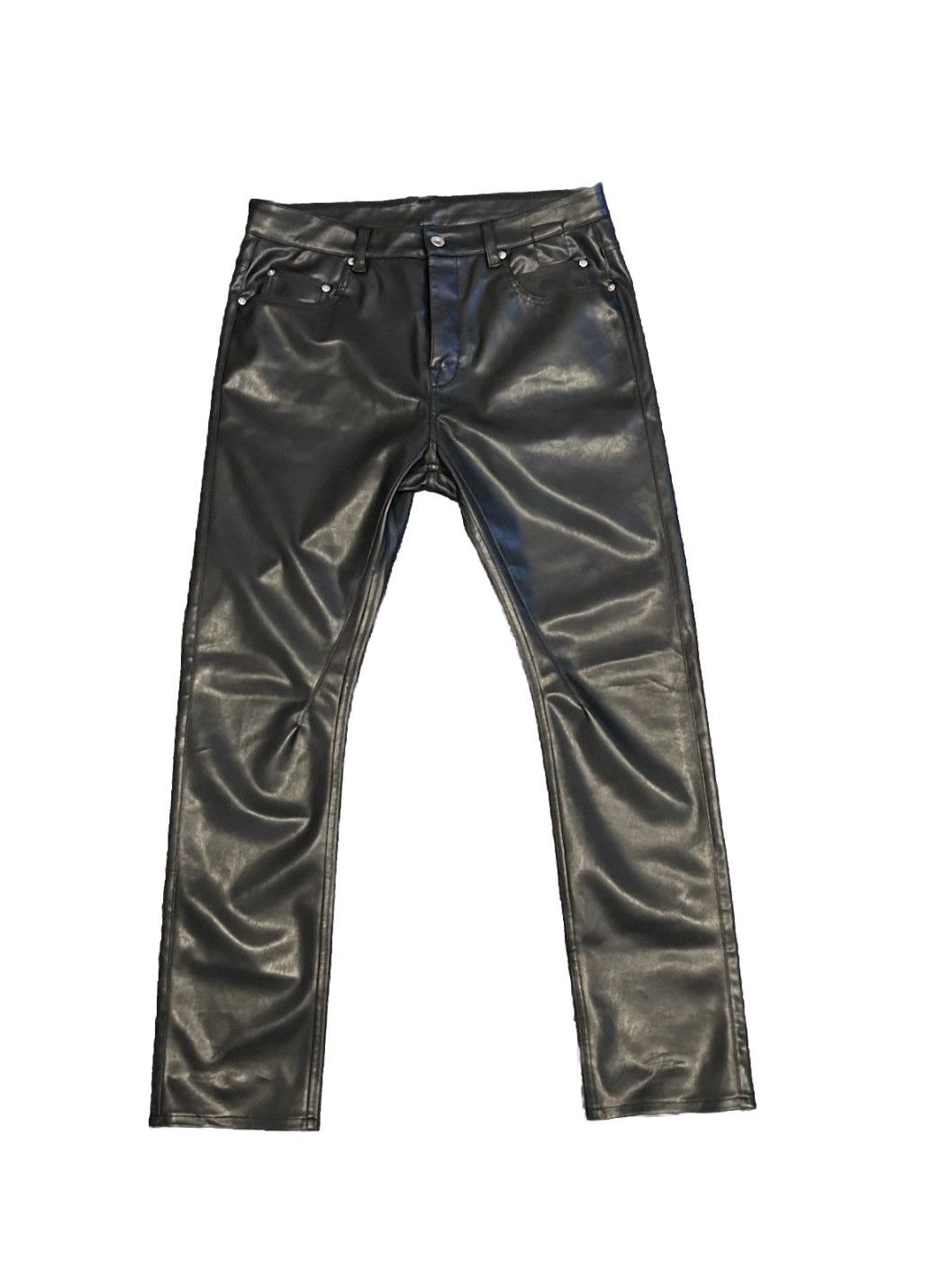 Rick Owens Leather Pants | Grailed