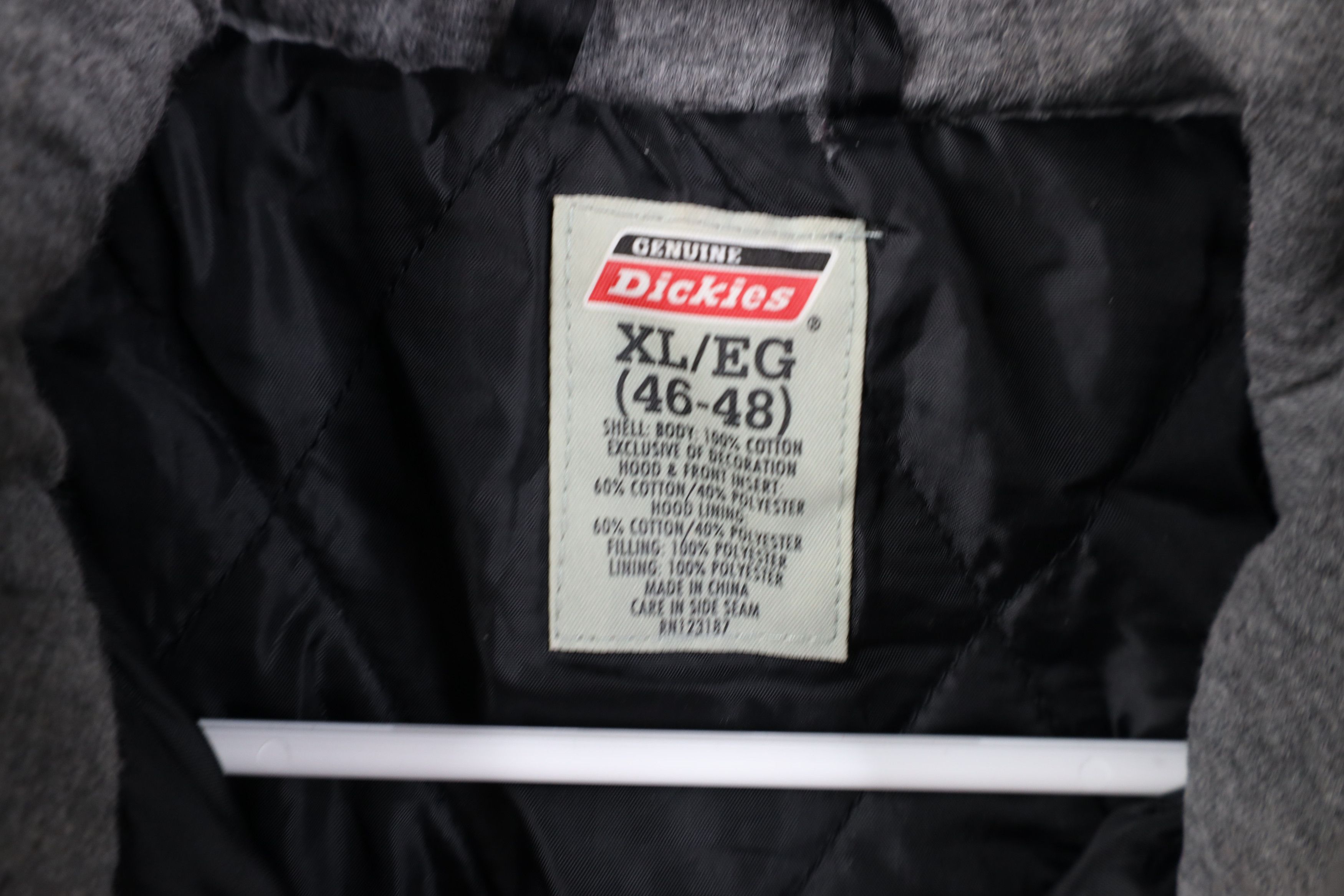 Dickies Vintage Dickies Hooded Canvas Button Shirt Jacket Jac Shirt Size US XL / EU 56 / 4 - 9 Thumbnail