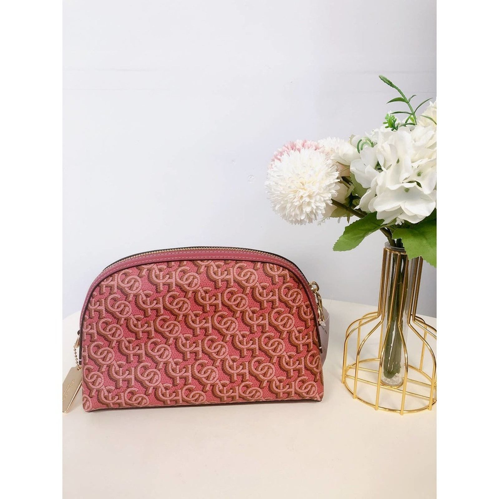 Coach Coach CF343 Madi Crossbody With Coach Monogram Print Rouge Size ONE SIZE - 2 Thumbnail