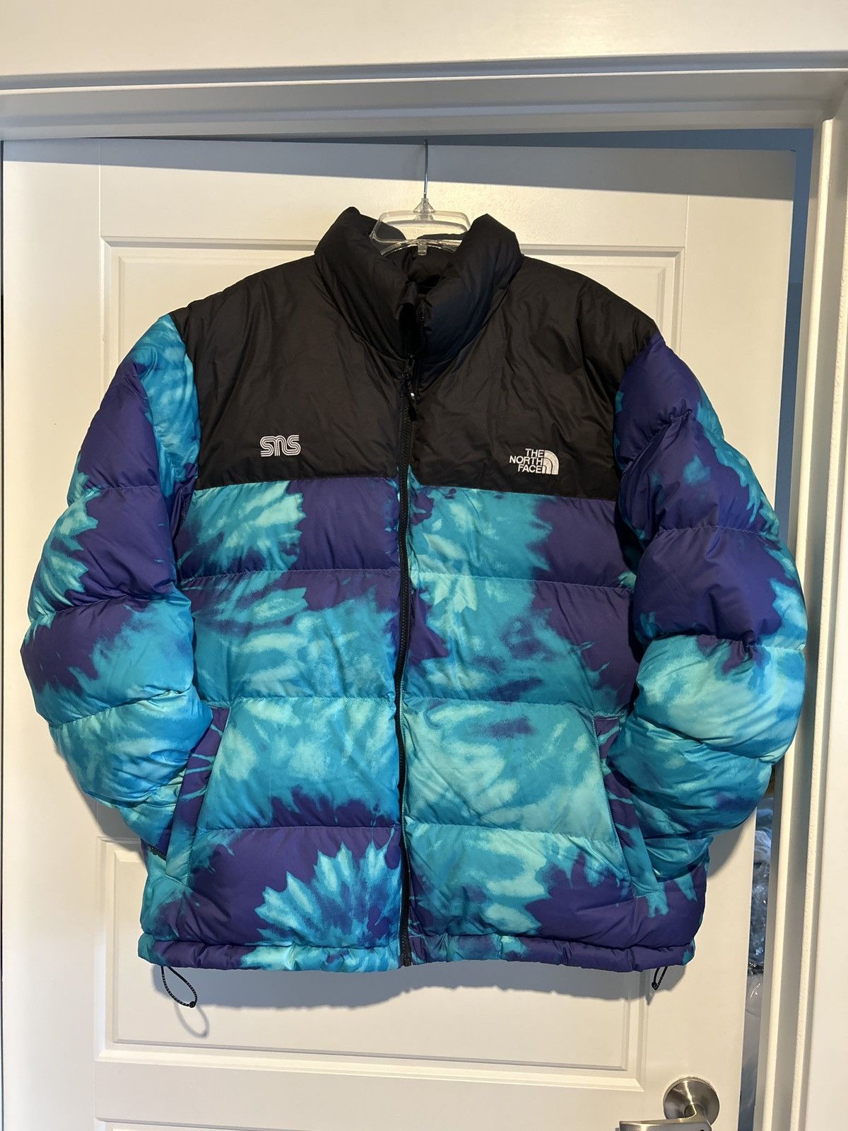 image of Sneakersnstuff x The North Face Sns X The North Face Nuptse in Blue, Men's (Size 2XL)