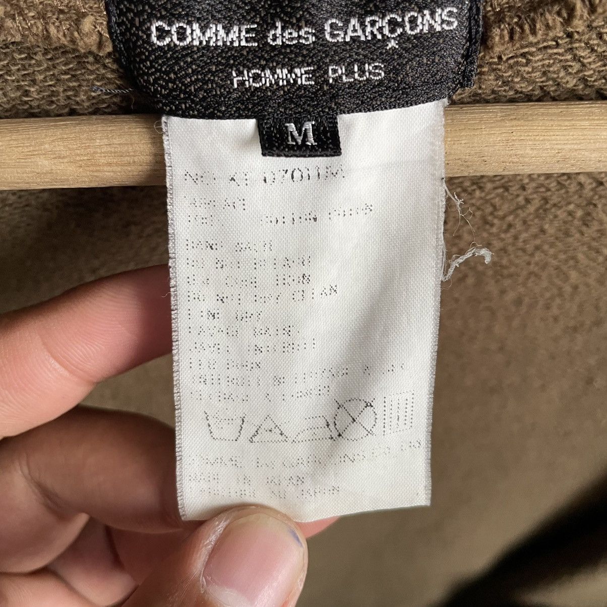Comme des Garcons Comme des Garcons Homme Plus Zipper Light Jacket Size US M / EU 48-50 / 2 - 3 Thumbnail