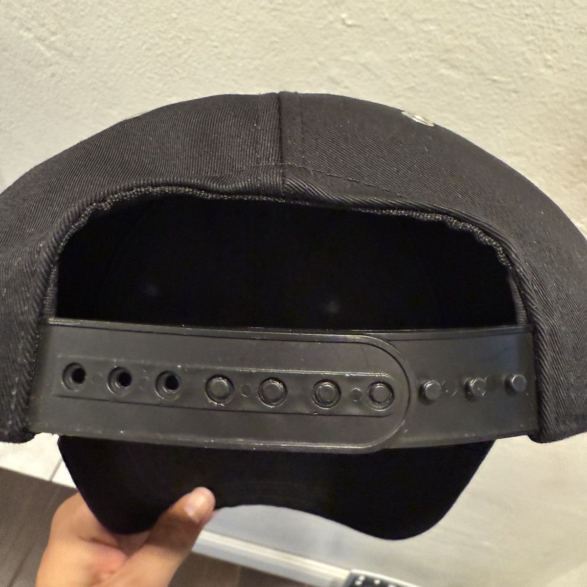 AMI Ami Paris SnapBack Hat Cap Black Size ONE SIZE - 3 Thumbnail