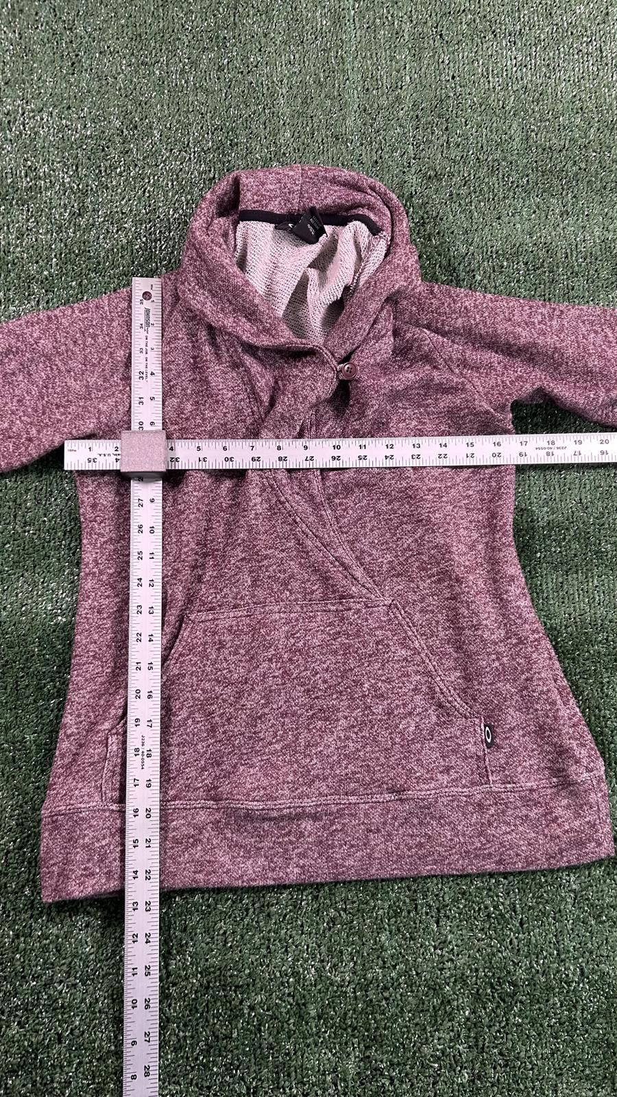 Oakley Oakley Women's Hoodie in Heathered Purple size L Size L / US 10 / IT 46 - 2 Thumbnail