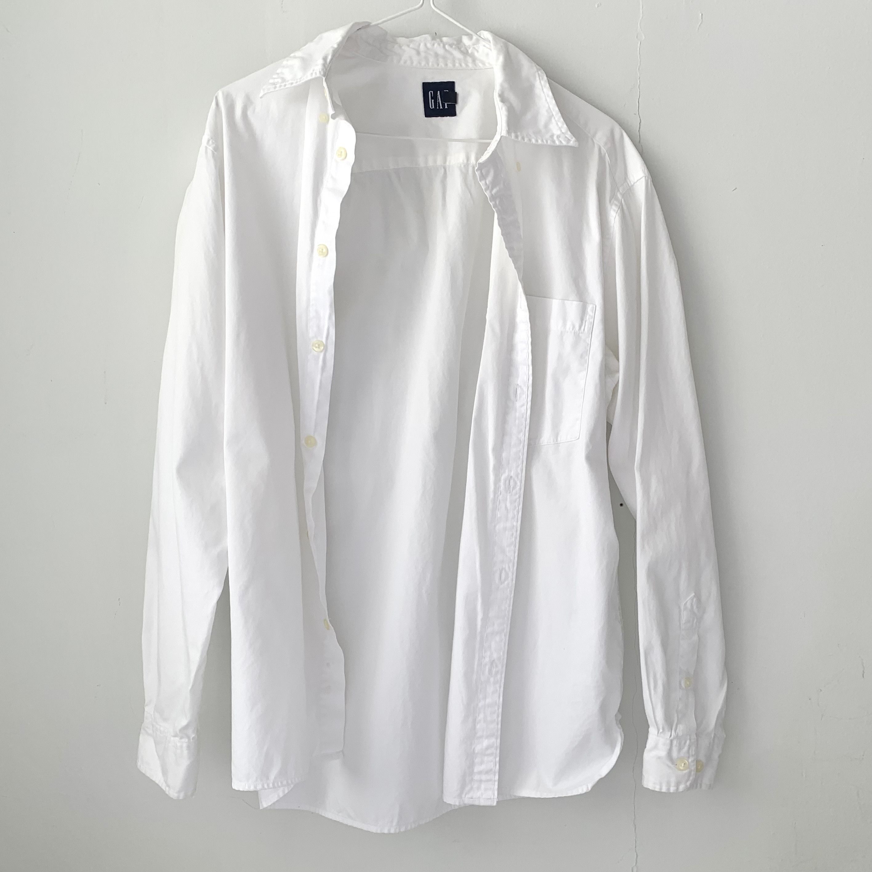 Gap Vintage y2k GAP white button down Size US S / EU 44-46 / 1 - 9 Thumbnail