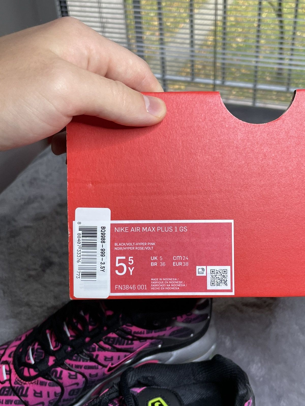 Nike Sneakers Nike Air Max Plus 1 (GS) Size US 7 / IT 37 - 7 Thumbnail