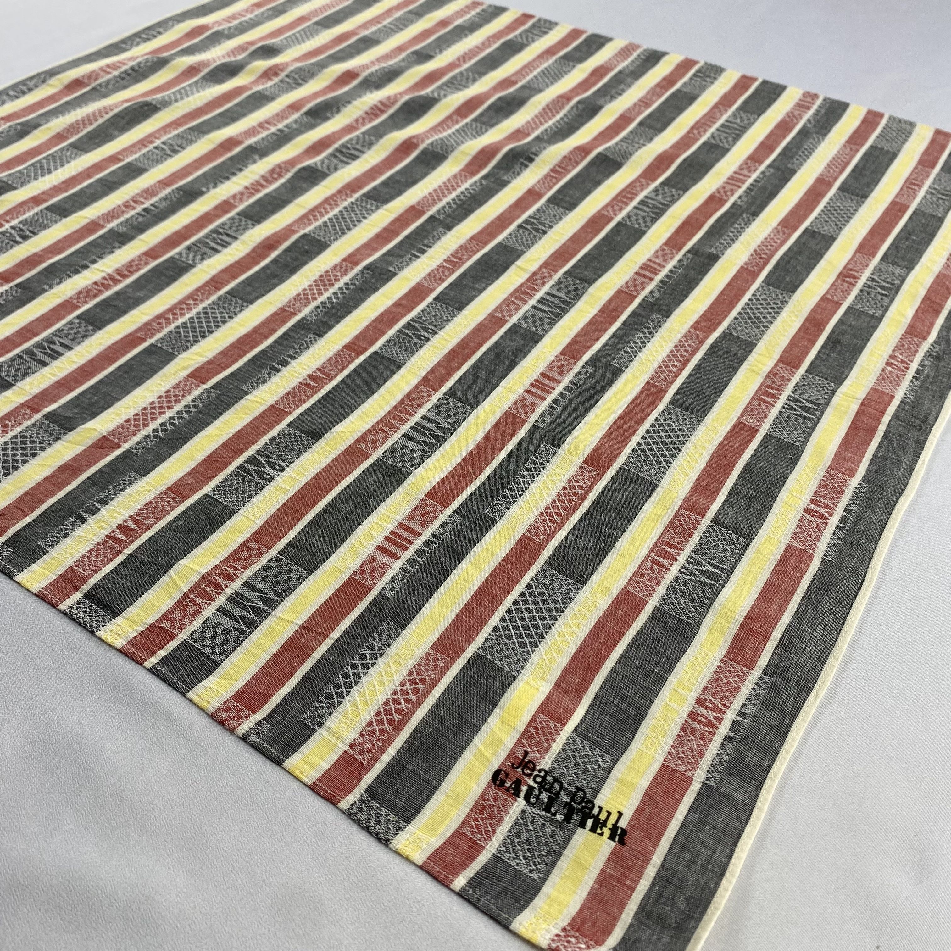 Jean Paul Gaultier × Vintage Jean Paul Gaultier Bandana/ Handkerchief / Neckerchief-P1342 Size ONE SIZE - 2 Thumbnail