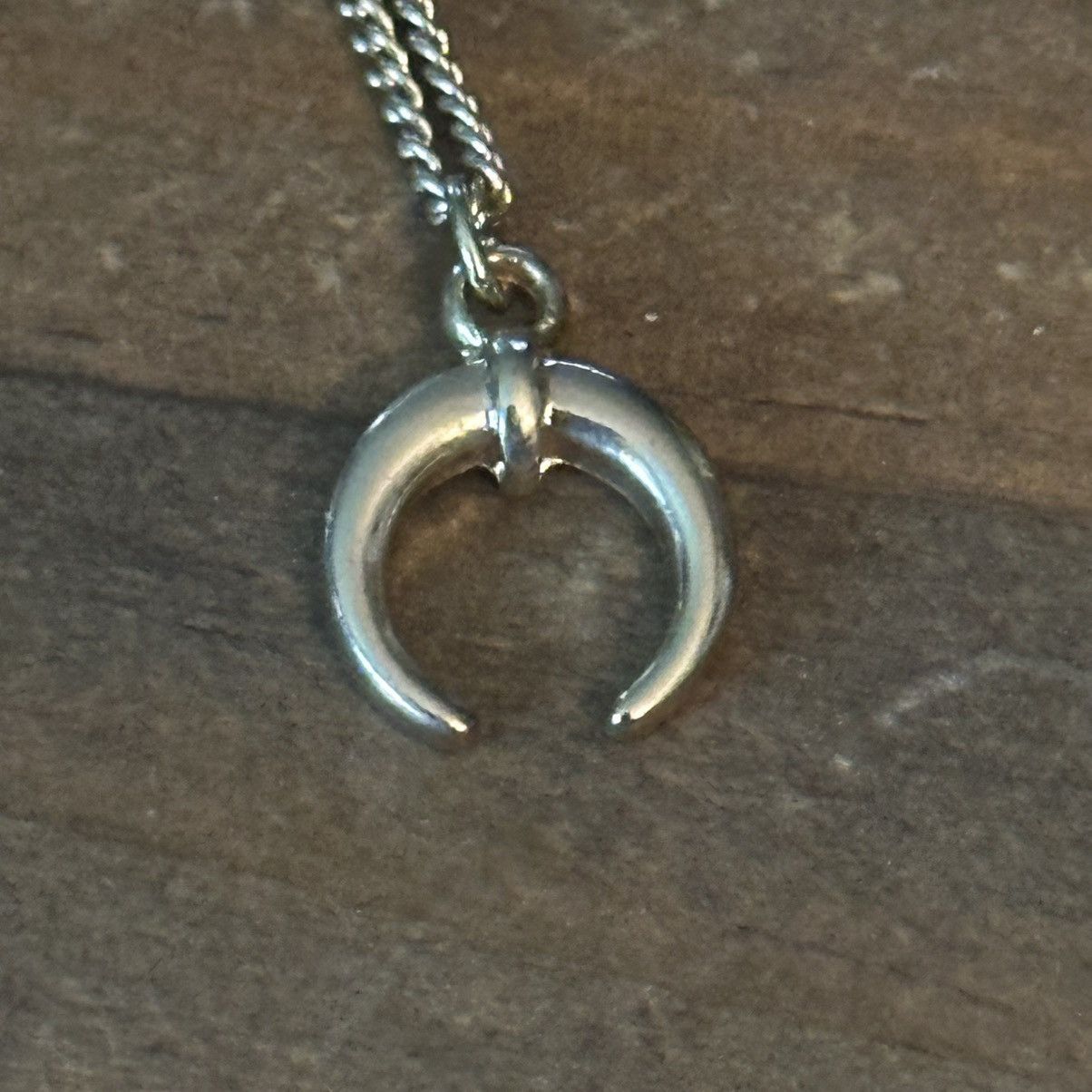 Other Gold tone layered bead and chain horn pendant necklace Size ONE SIZE - 4 Thumbnail