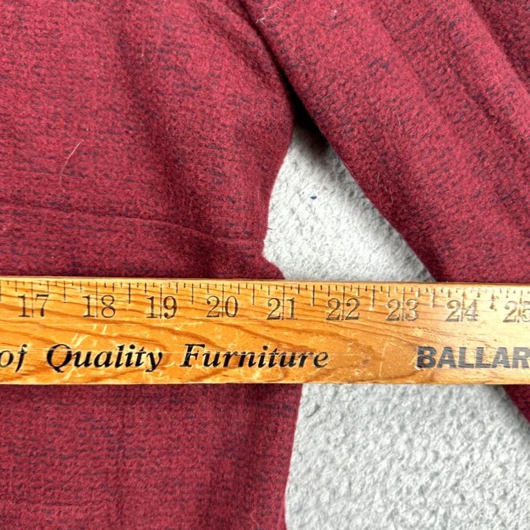 Carbon2Cobalt VINTAGE? No. Carbon 2 Cobalt Snap Shacket Shirt Mens Medium Maroon Button Up Jacket Pocket Shirt Jacket Mens Medium Red Outdoor Winter Casual Size US M / EU 48-50 / 2 - 7 Thumbnail