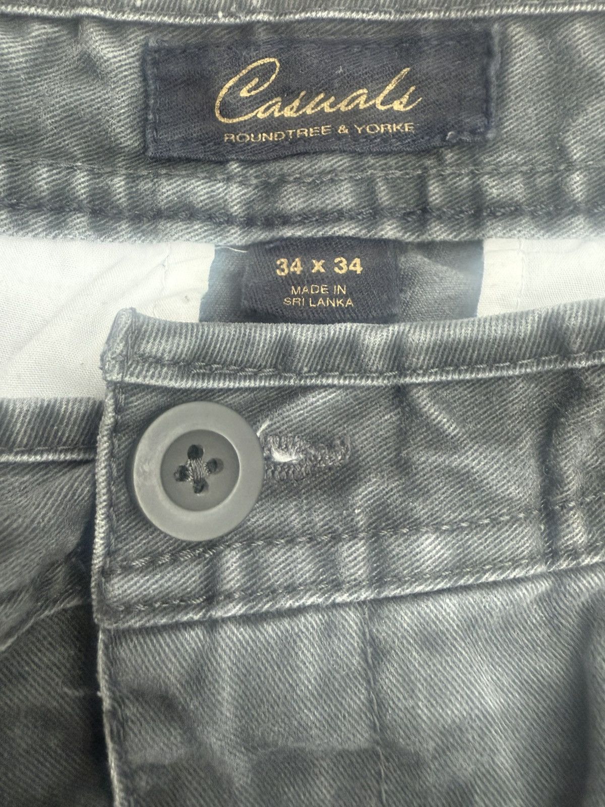 Roundtree & Yorke Roundtree & Yorke Casuals Cargo Pants 34 Length Measure 33 Size US 34 / EU 50 - 10 Thumbnail