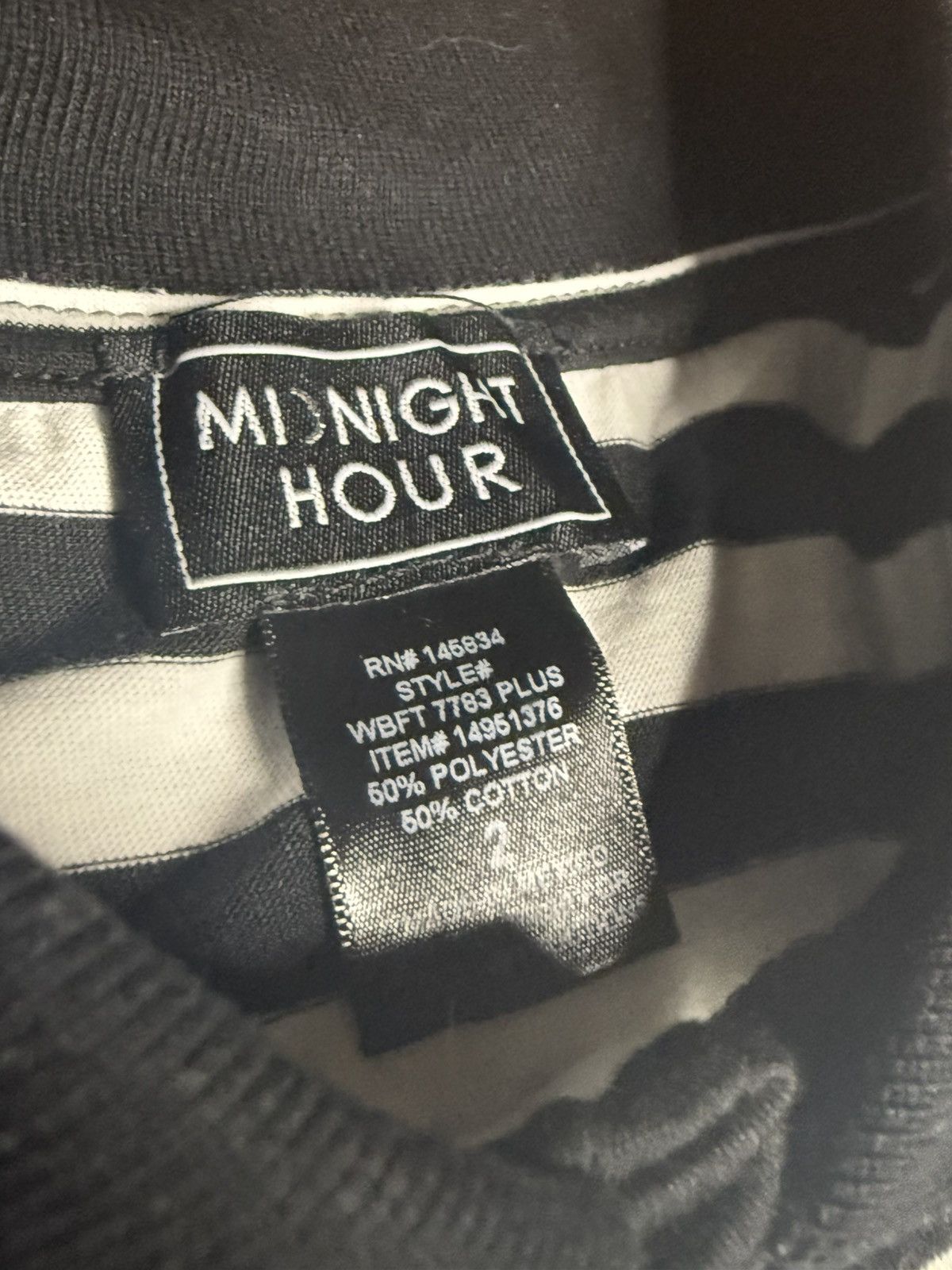Vintage Midnight Hour Short Sleeve Size US M / EU 48-50 / 2 - 2 Thumbnail