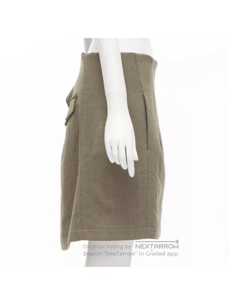 Junya Watanabe Junya Watanabe size M Deconstructed Wool Skirt Size 23" - 3 Thumbnail