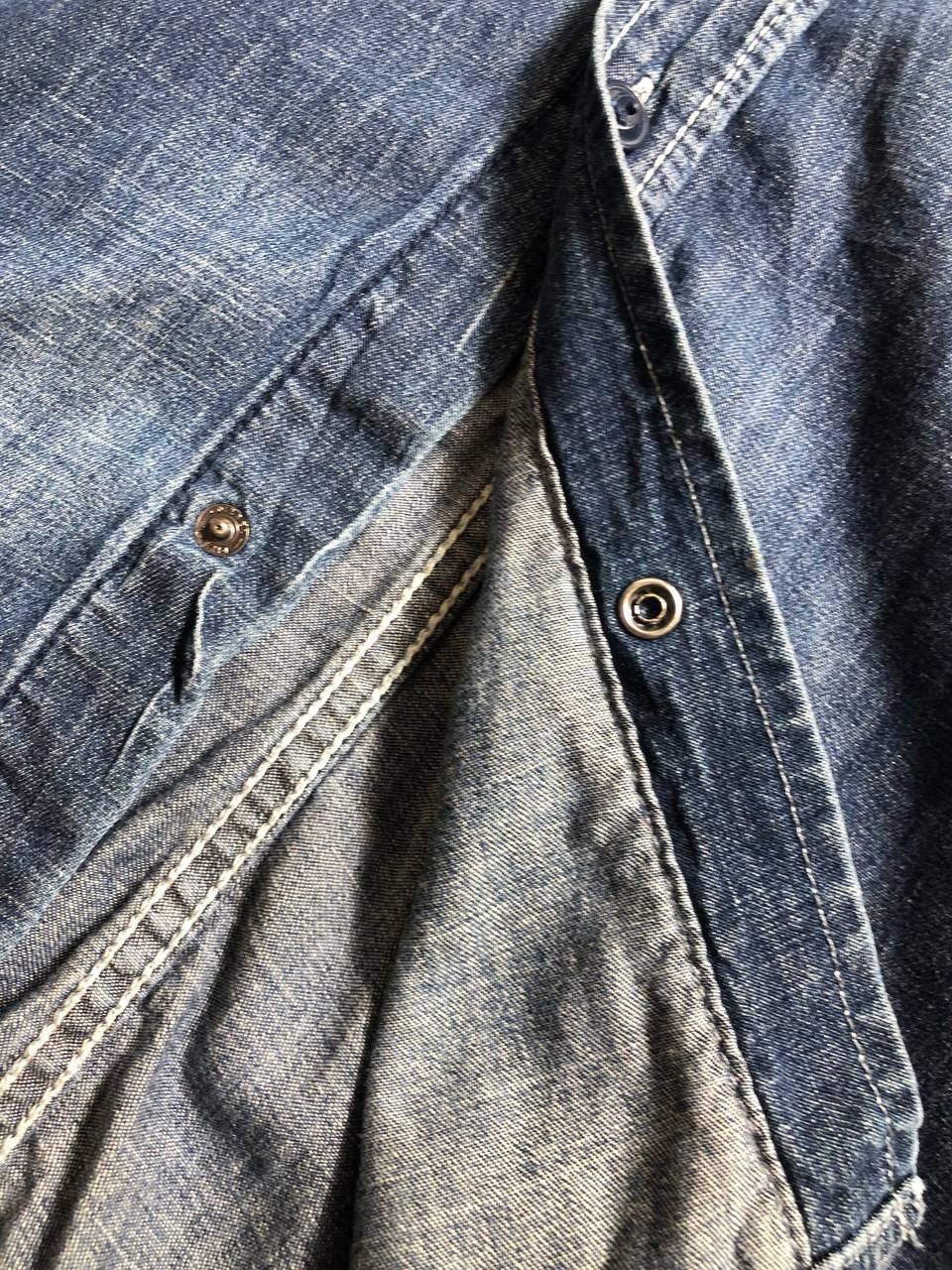Diesel Rare! Diesel Project Monogram Shirt Y2K Button Up 90s Size US L / EU 52-54 / 3 - 12 Thumbnail