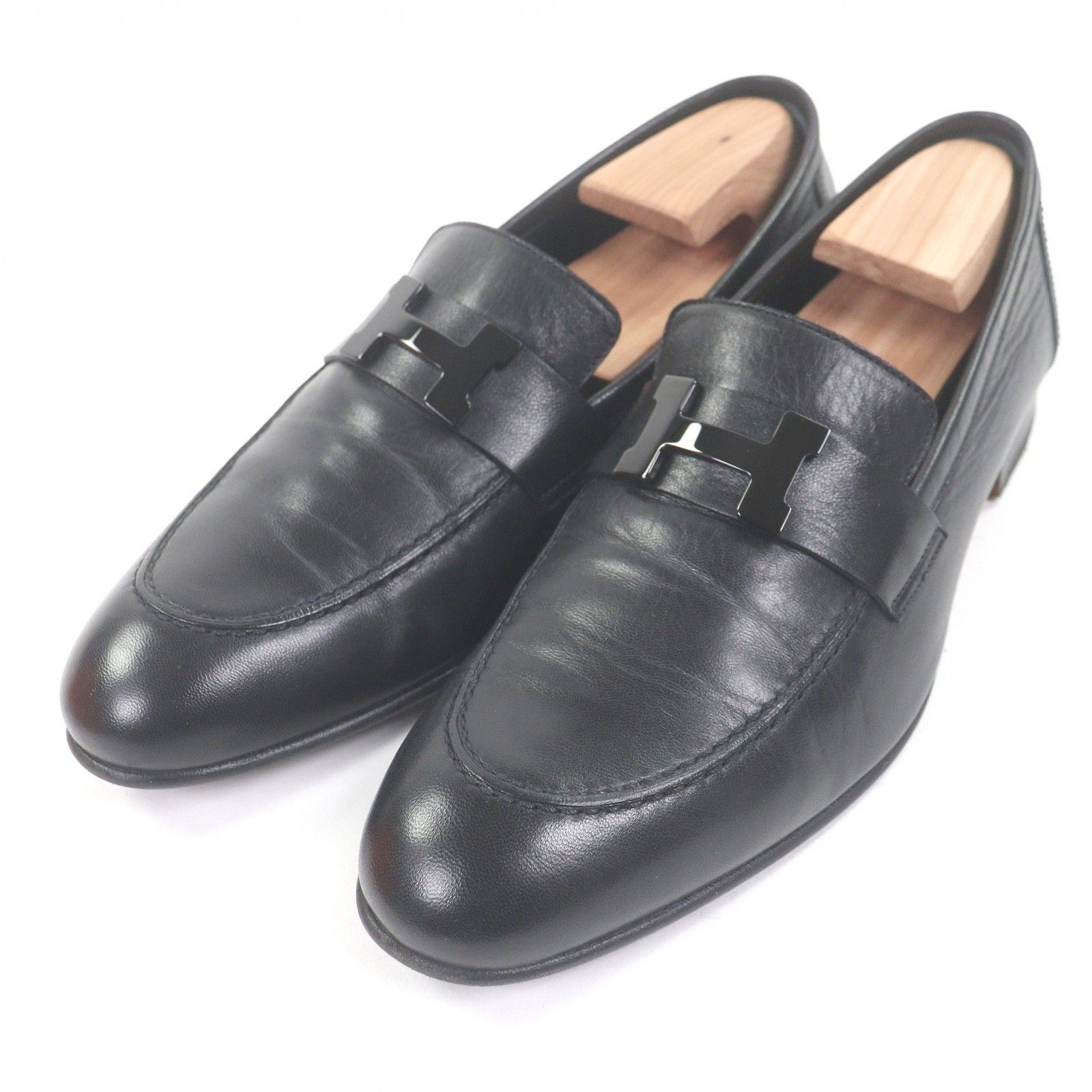 Hermes Hermes Hermes Constance Leather Loafers Leather Shoes DUTY FREE for USA Size ONE SIZE - 1 Thumbnail
