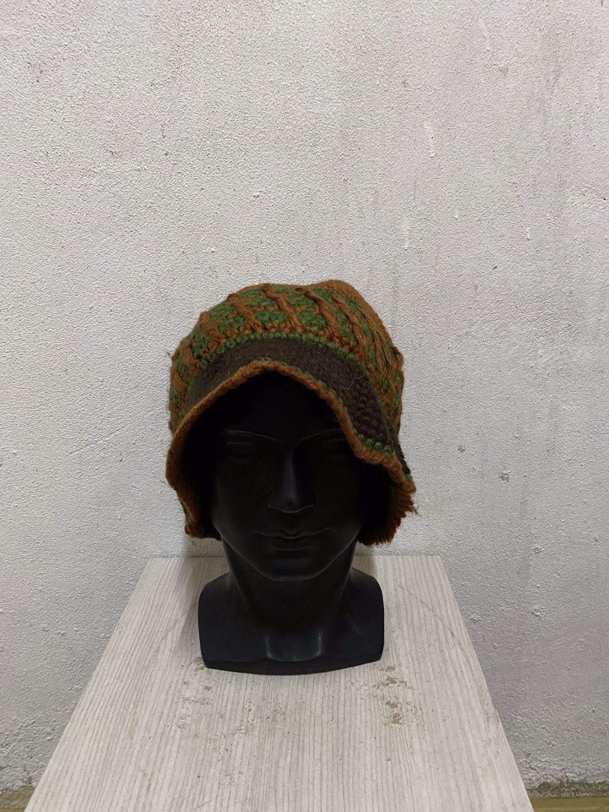 Japanese Brand Japanese Brand Rare Design Knit Beanie Hat Size ONE SIZE - 2 Thumbnail