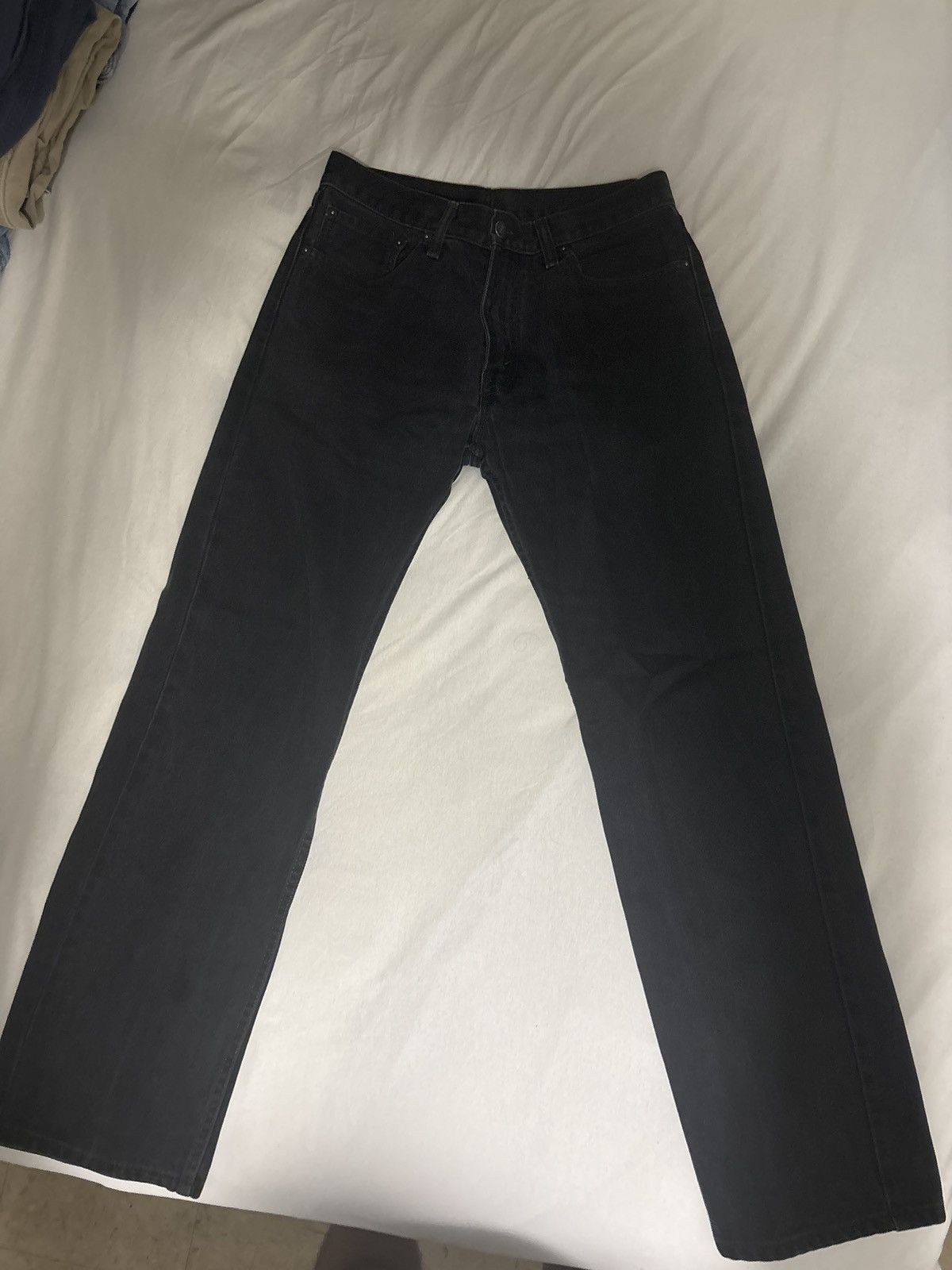 Levi's Levis 501 Black Jeans Size US 32 / EU 48 - 1 Thumbnail