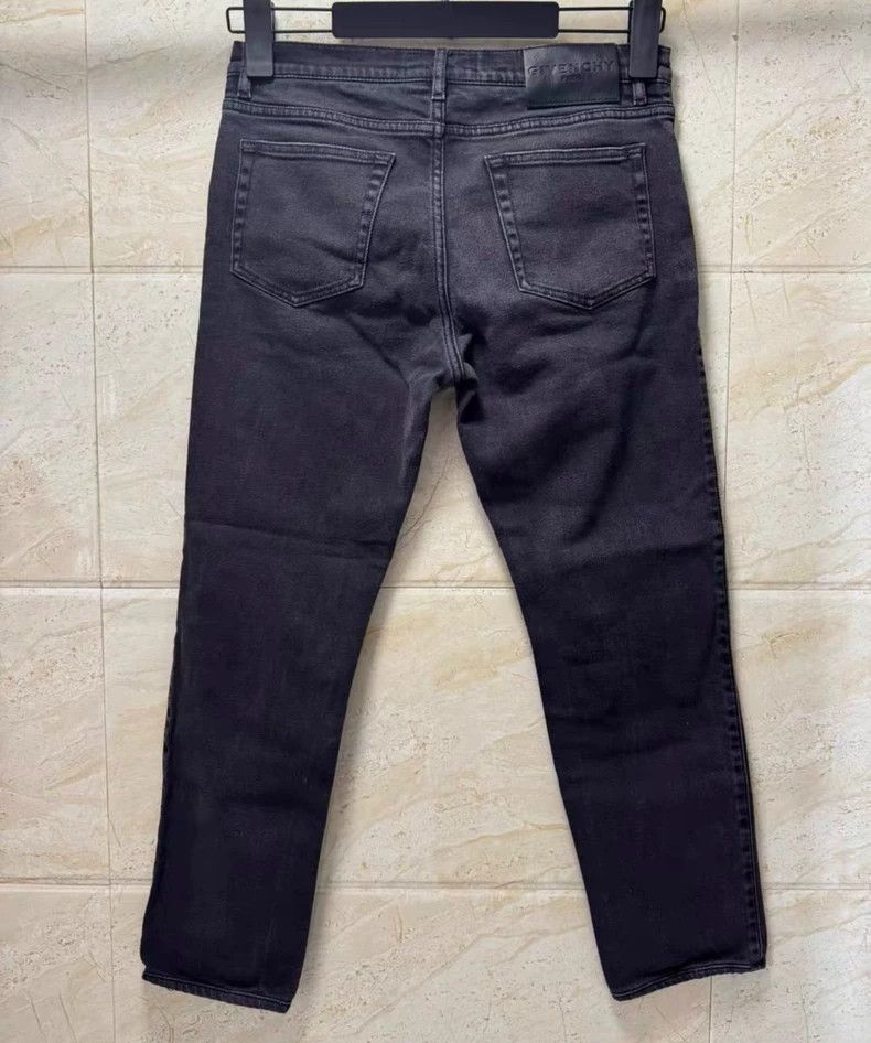 Givenchy Givenchy SiseM Cut-Out Destroyed Denim Pants Size US 30 / EU 46 - 8 Thumbnail