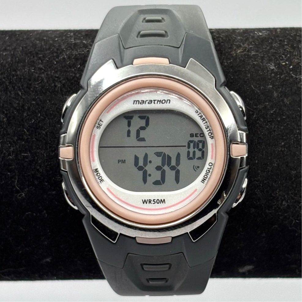 Pink & Gray Marathon Digital Watch in Grey, Women's