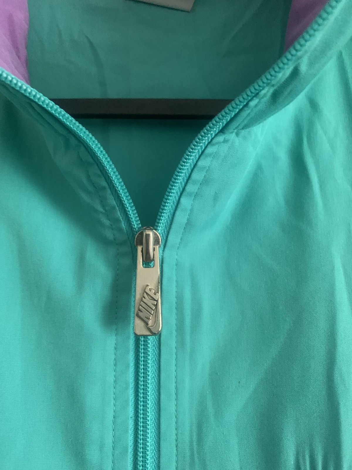 Nike × Vintage 80s Vintage Nike „Grey” Label Windbreaker Light Jacket Size US M / EU 48-50 / 2 - 3 Thumbnail