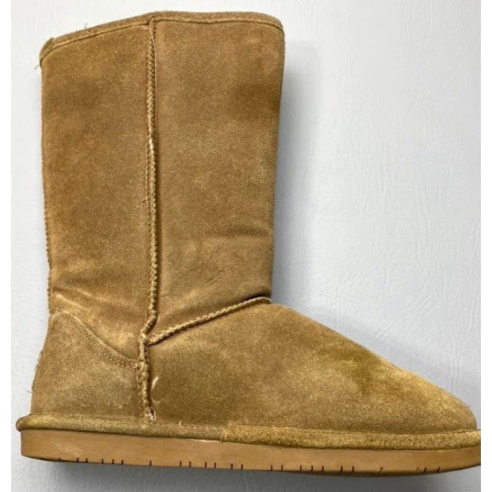 Vintage Bear paw Emma Tall Suede Leather Boot Women 9 Brown Granolagirl Western Bohemian Size US 9 / IT 39 - 5 Thumbnail
