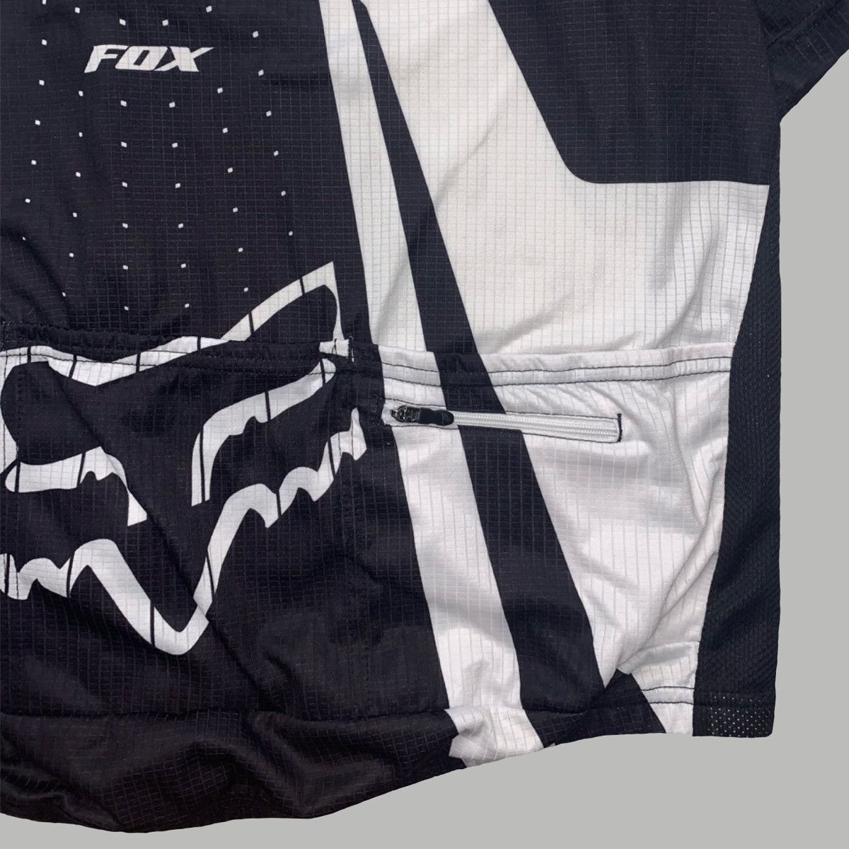 Fox Racing Crazy Rare Y2K Fox Racing Motocross Zip Jersey Tee Size US XXL / EU 58 / 5 - 4 Thumbnail